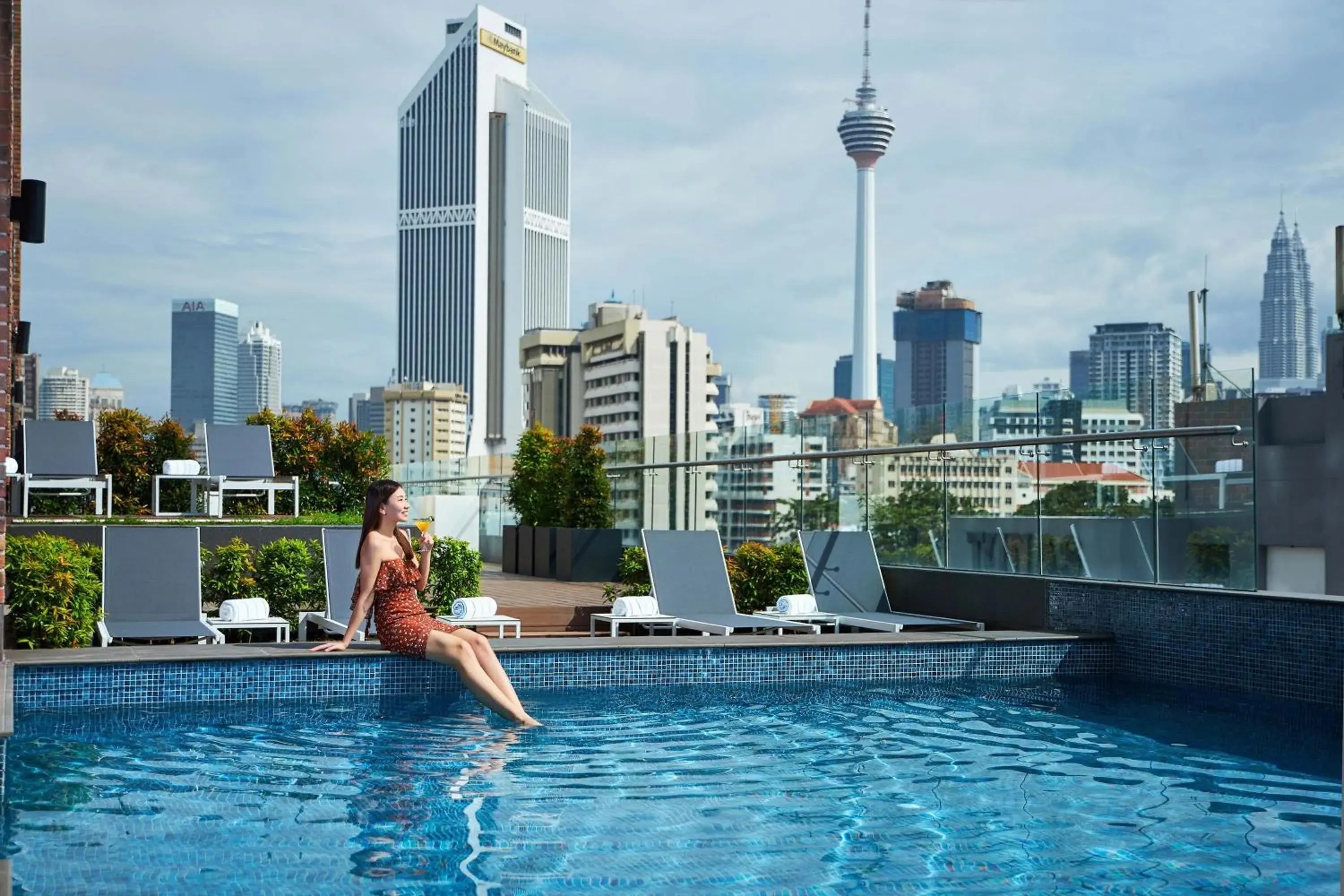 Swimming Pool in Four Points by Sheraton Kuala Lumpur, Chinatown