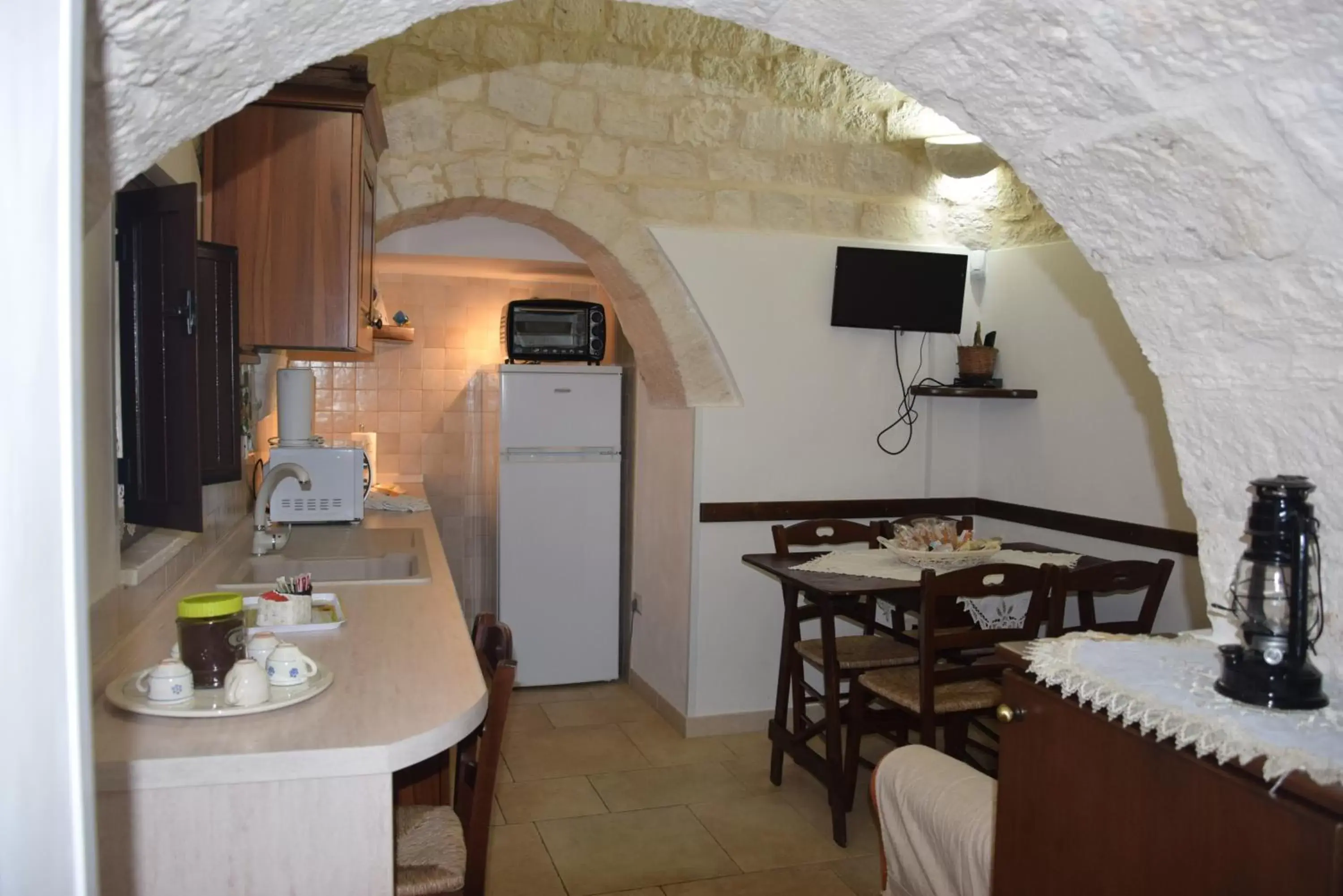 Dining area in Quei Trulli Divini