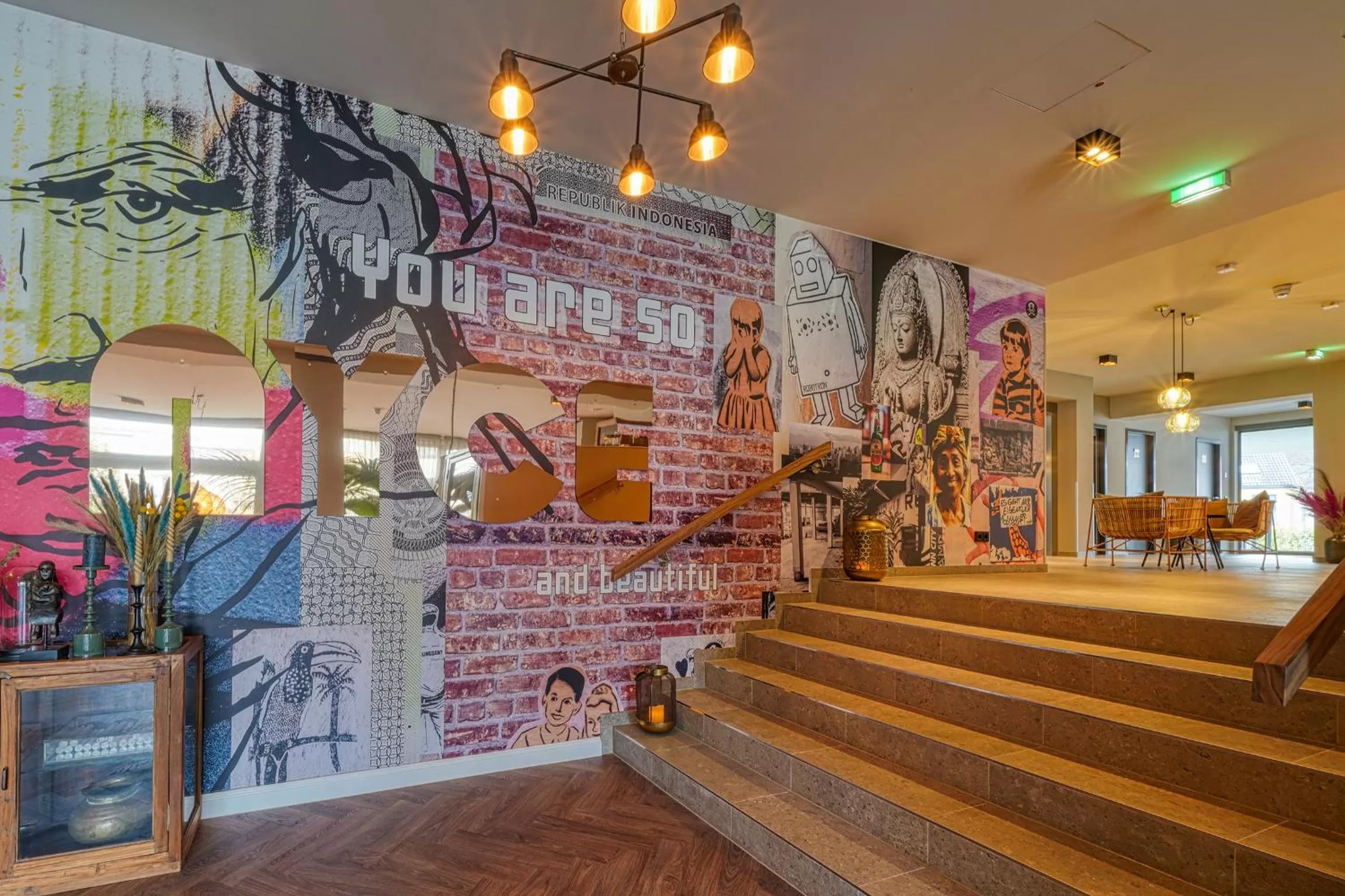 Decorative detail in NYCE Hotel Bonn