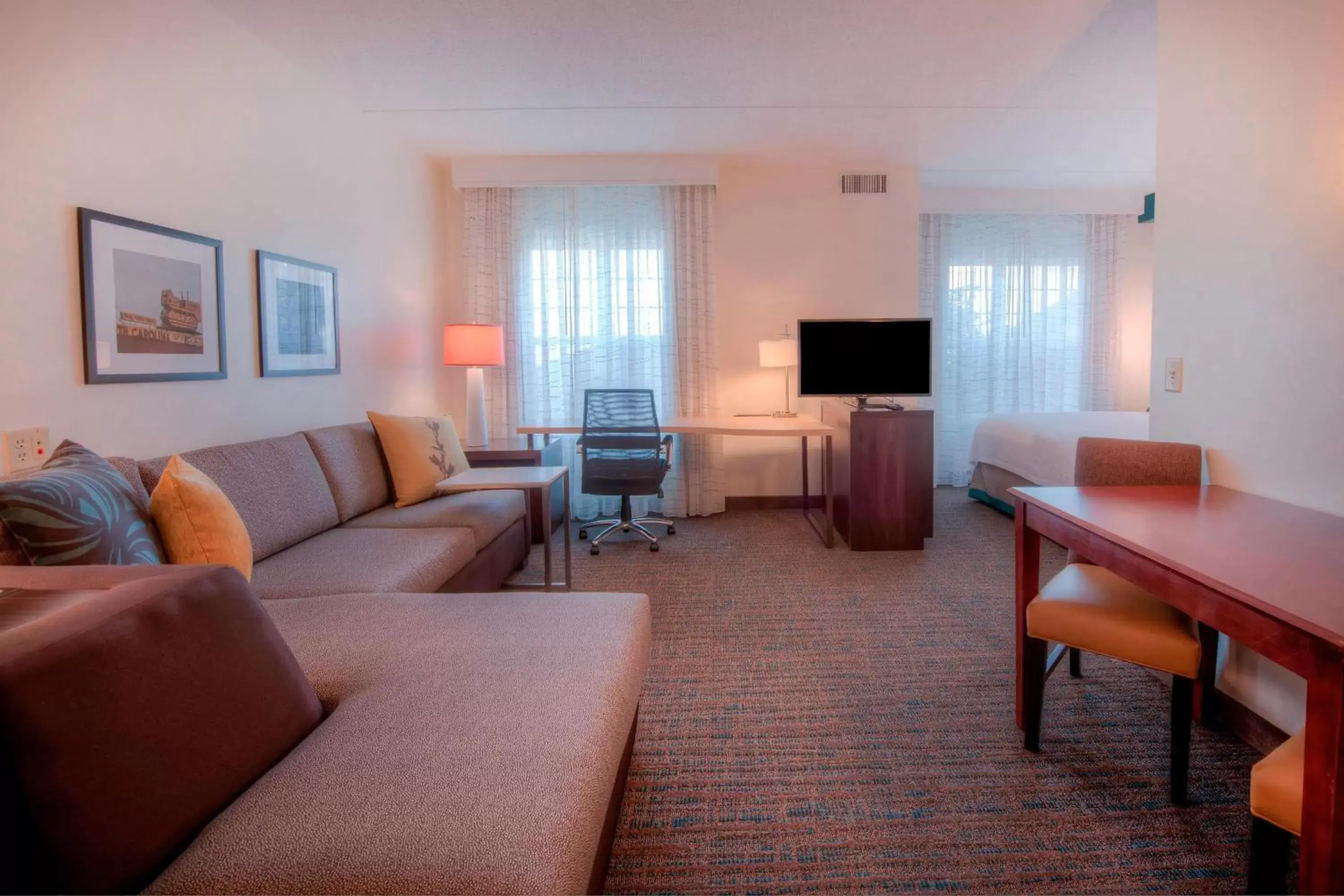 Living room, Seating Area in Residence Inn by Marriott Raleigh Crabtree Valley