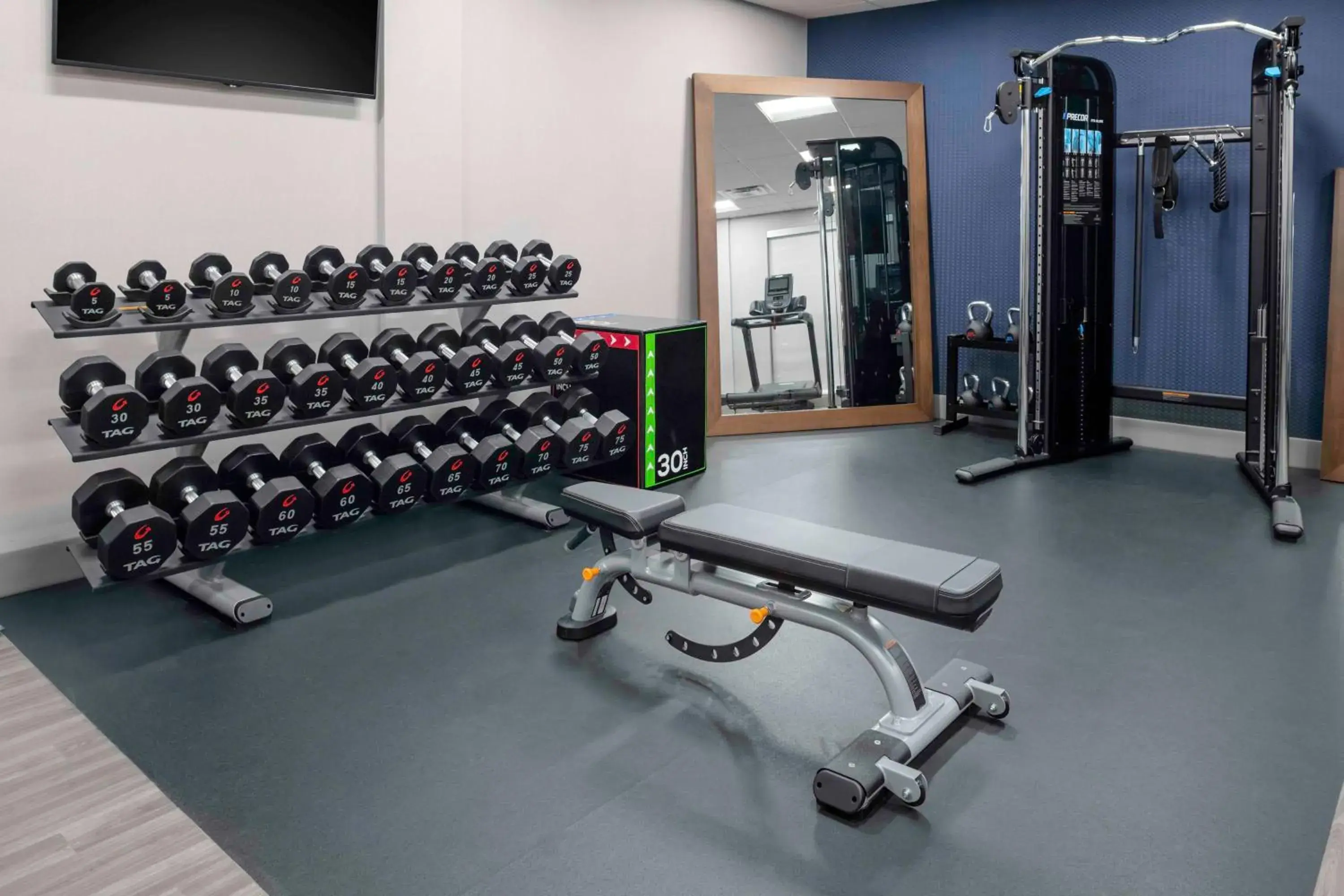 Fitness centre/facilities, Fitness Center/Facilities in Hampton Inn & Suites Cedar Park North Austin, Tx
