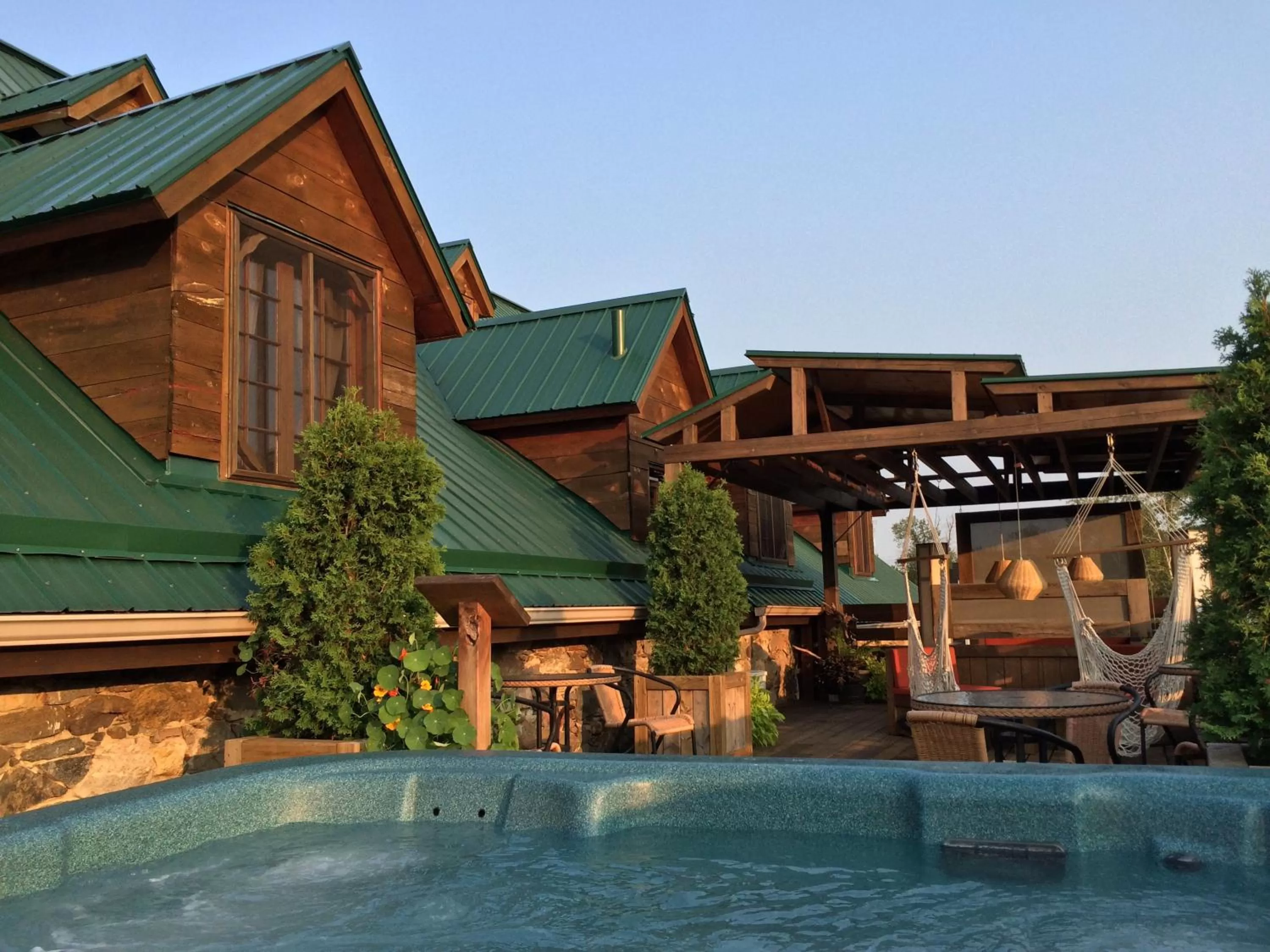 Balcony/Terrace in Manoir Ramezay