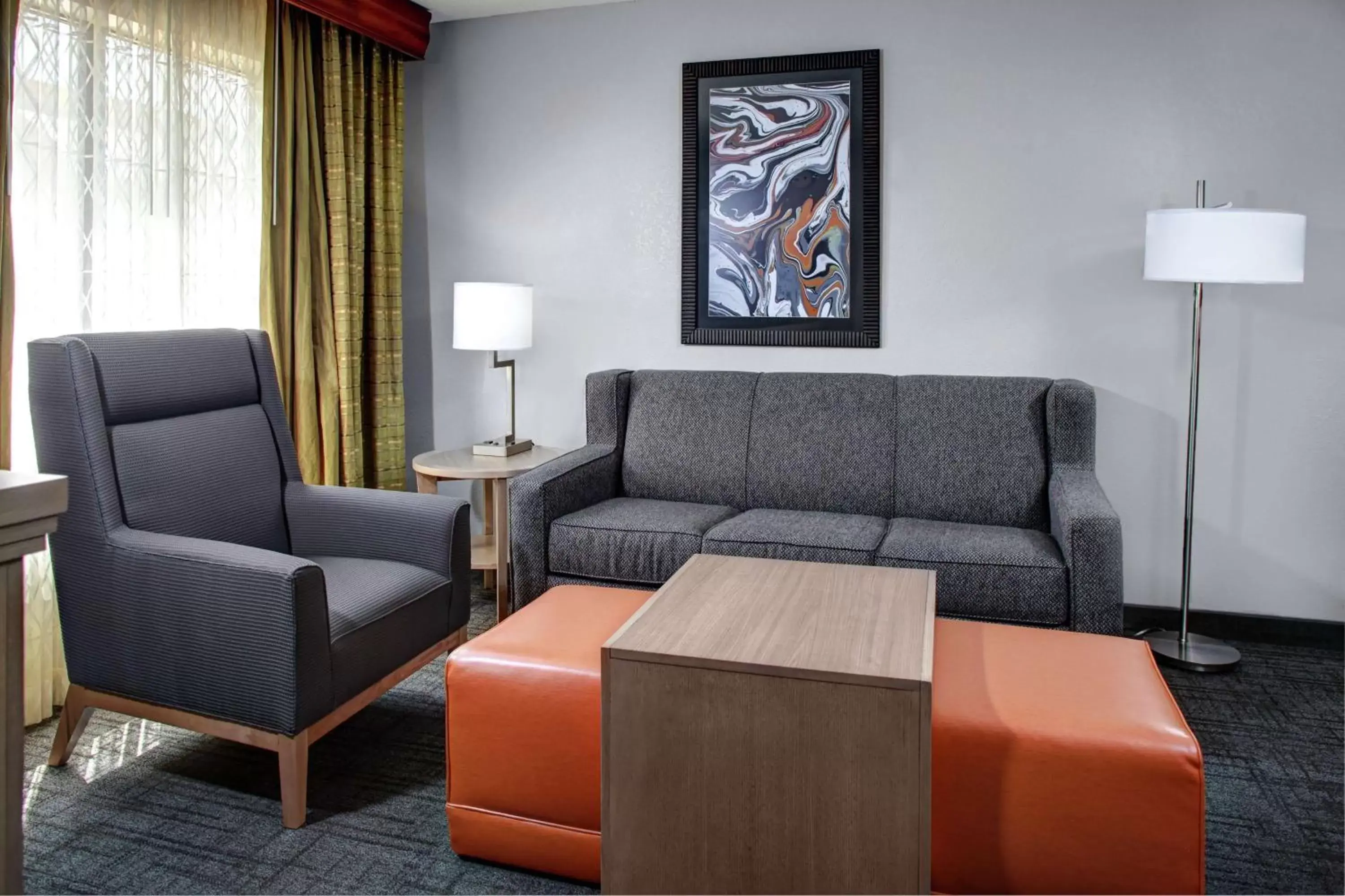 Living room, Seating Area in Homewood Suites by Hilton Richmond - West End / Innsbrook