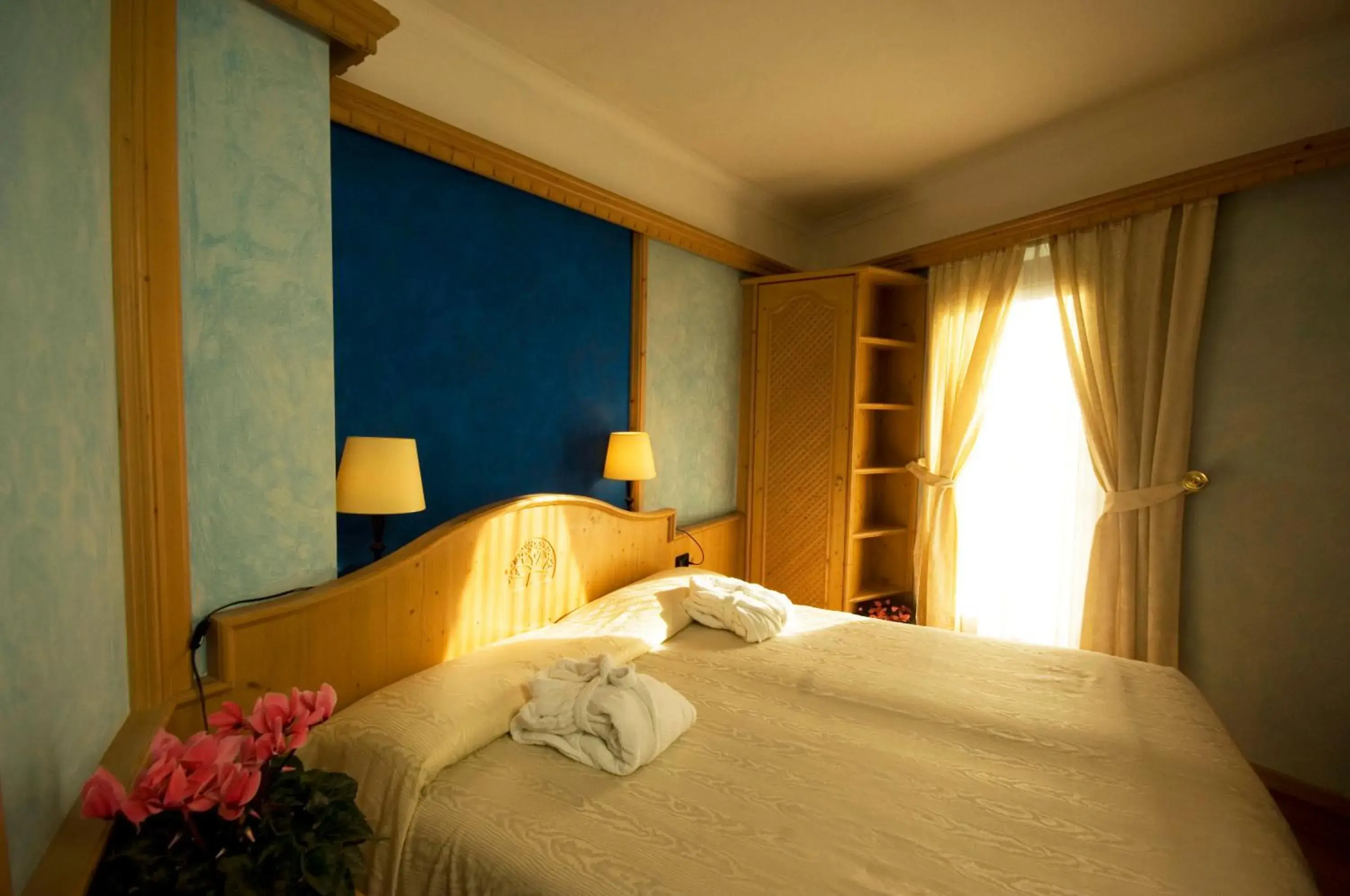 Bed in Active Hotel Ancora