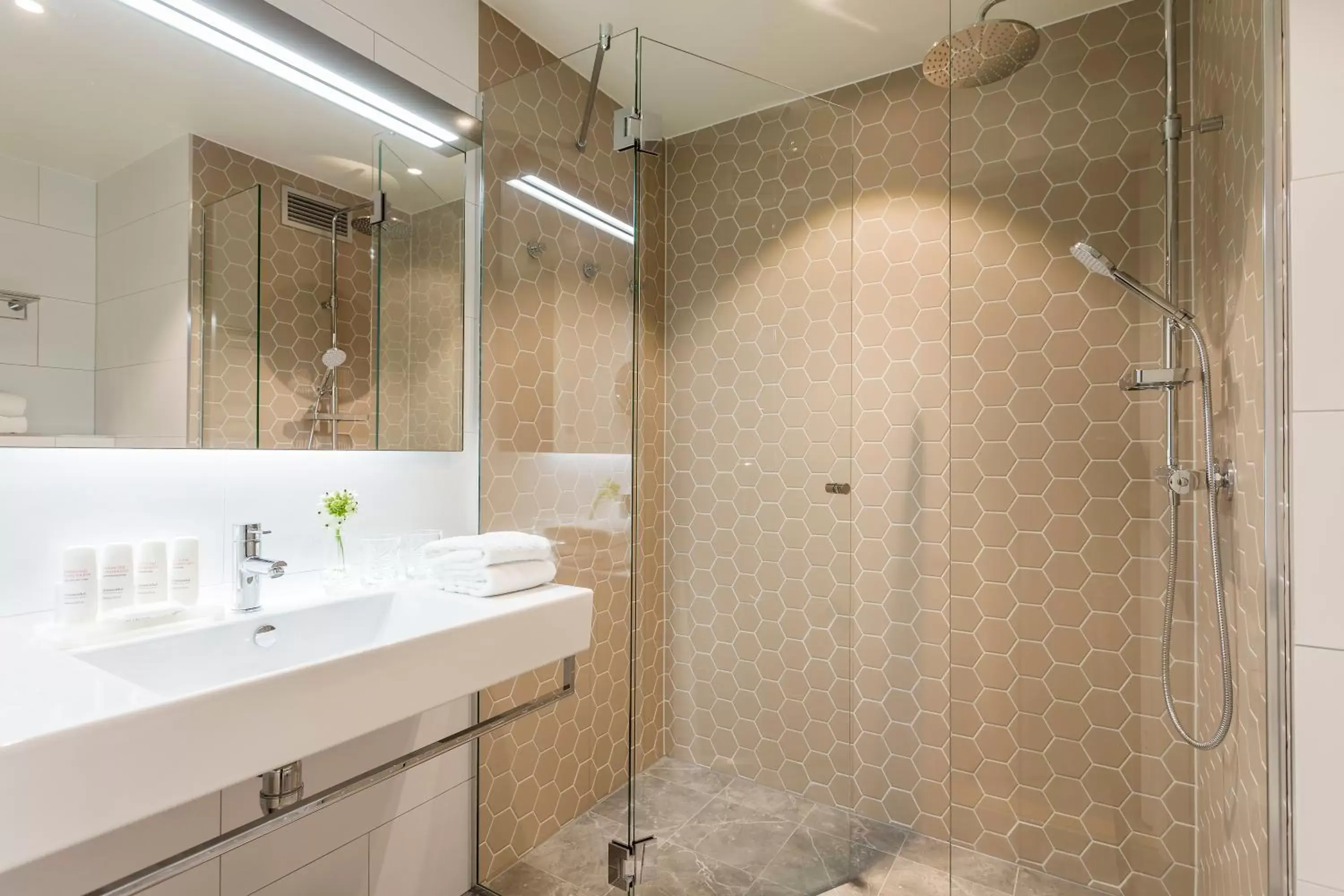 Shower, Bathroom in Radisson Blu Scandinavia Hotel, Göteborg