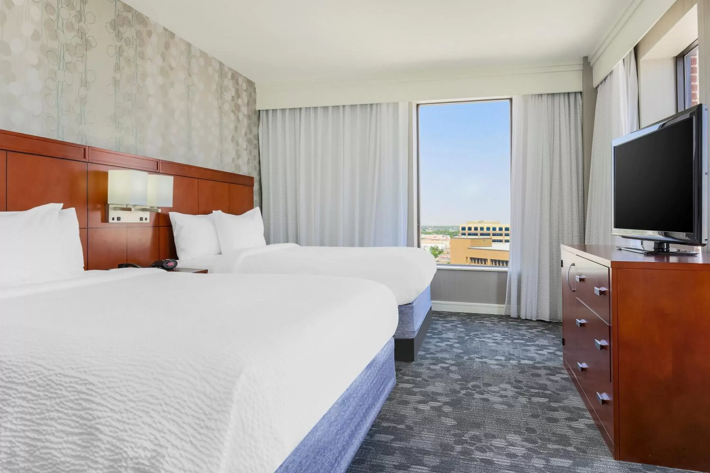 Bedroom, Bed in Courtyard by Marriott Amarillo Downtown