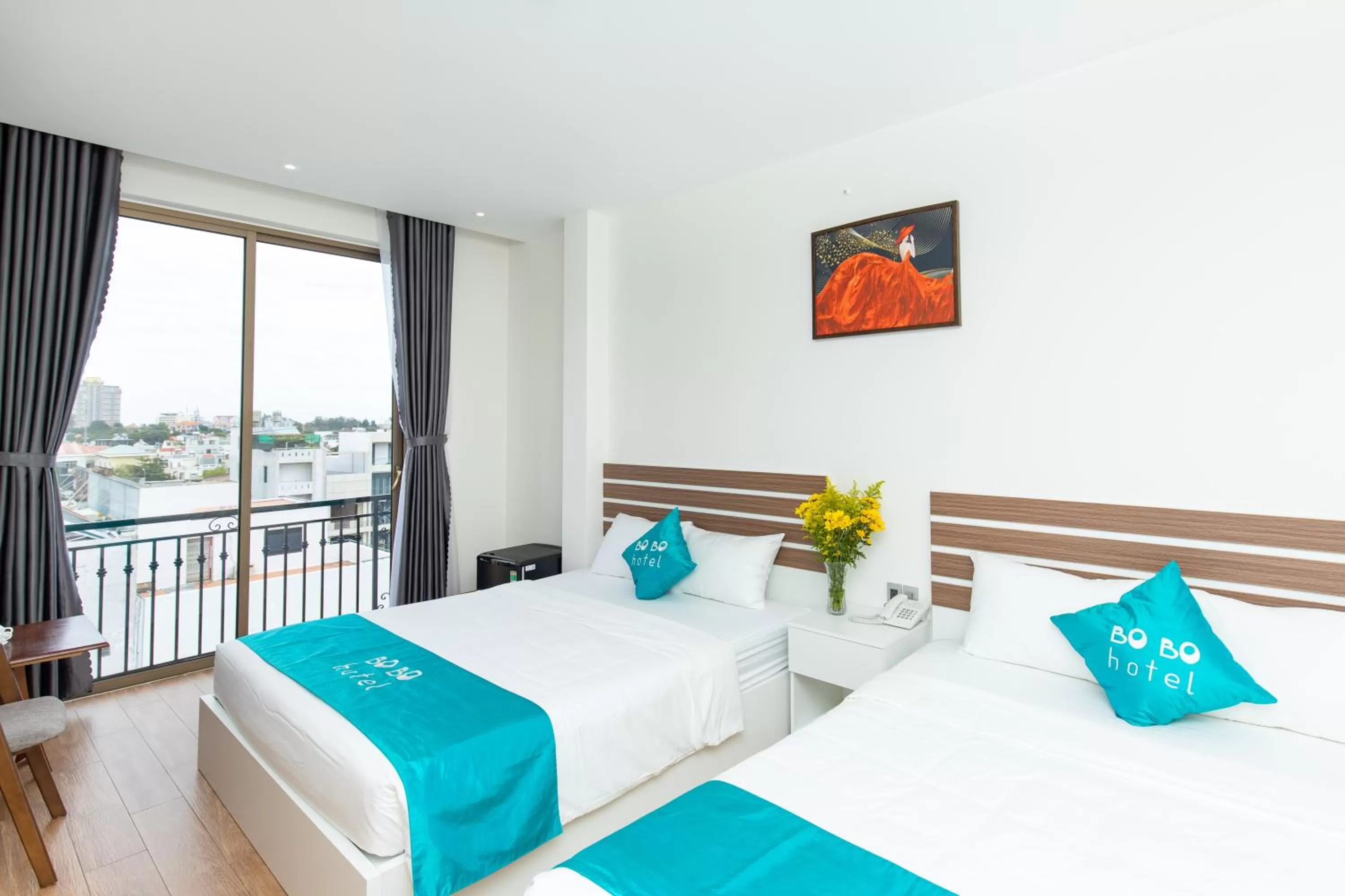 View (from property/room), Bed in BOBO Boutique Hotel