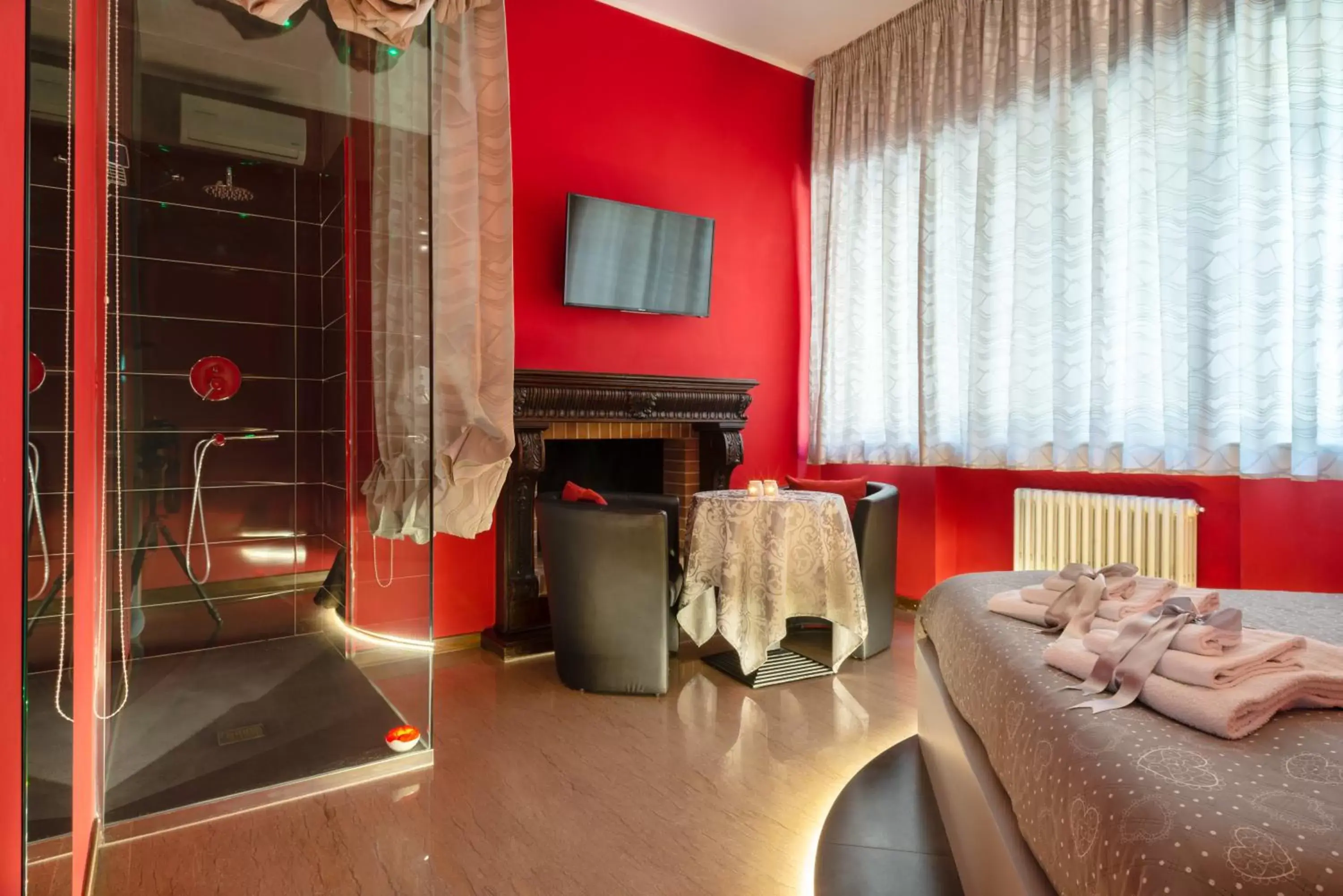 Shower, Seating Area in Villa Domus Salento Suites & Rooms con parcheggio privato in loco