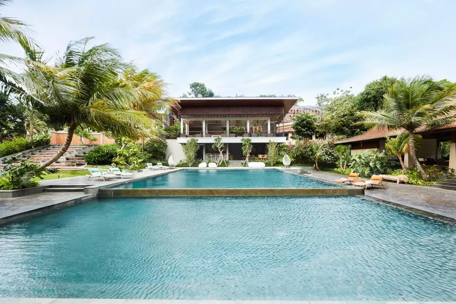 Pool view, Swimming Pool in Amanuba Hotel & Resort Rancamaya