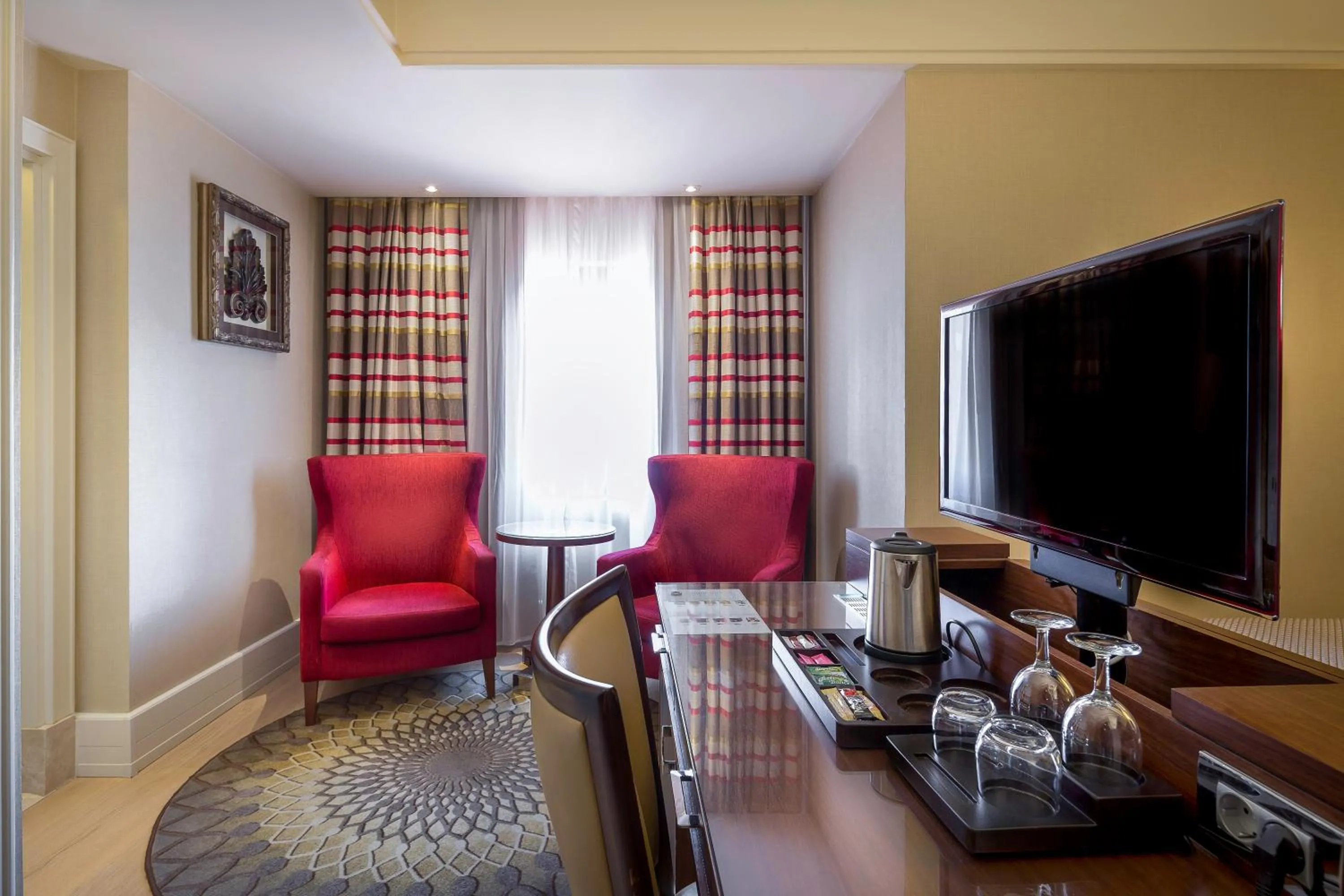 Seating area in Titanic Comfort Sisli