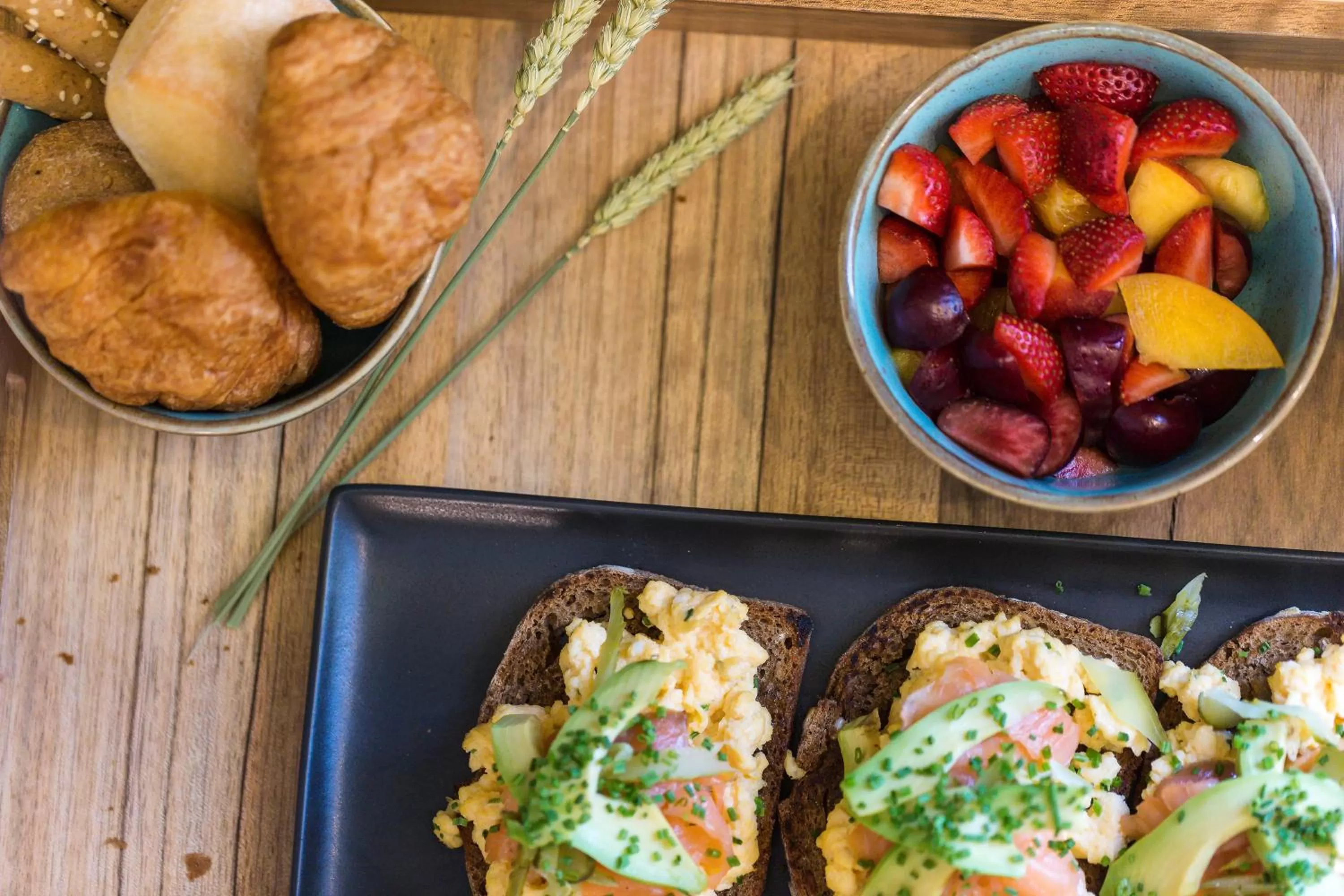 Food in St. Bjur Suites