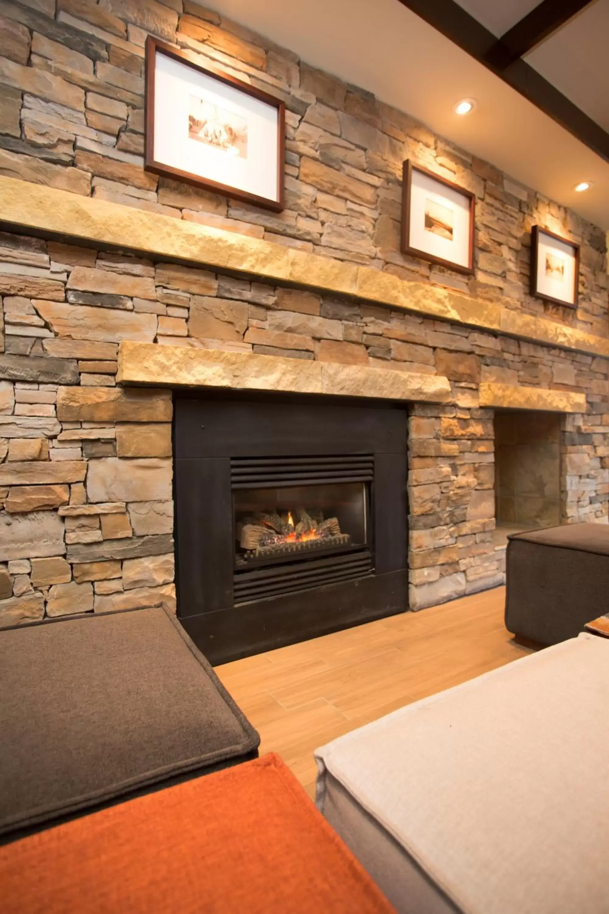 Decorative detail, Seating Area in Banff Inn