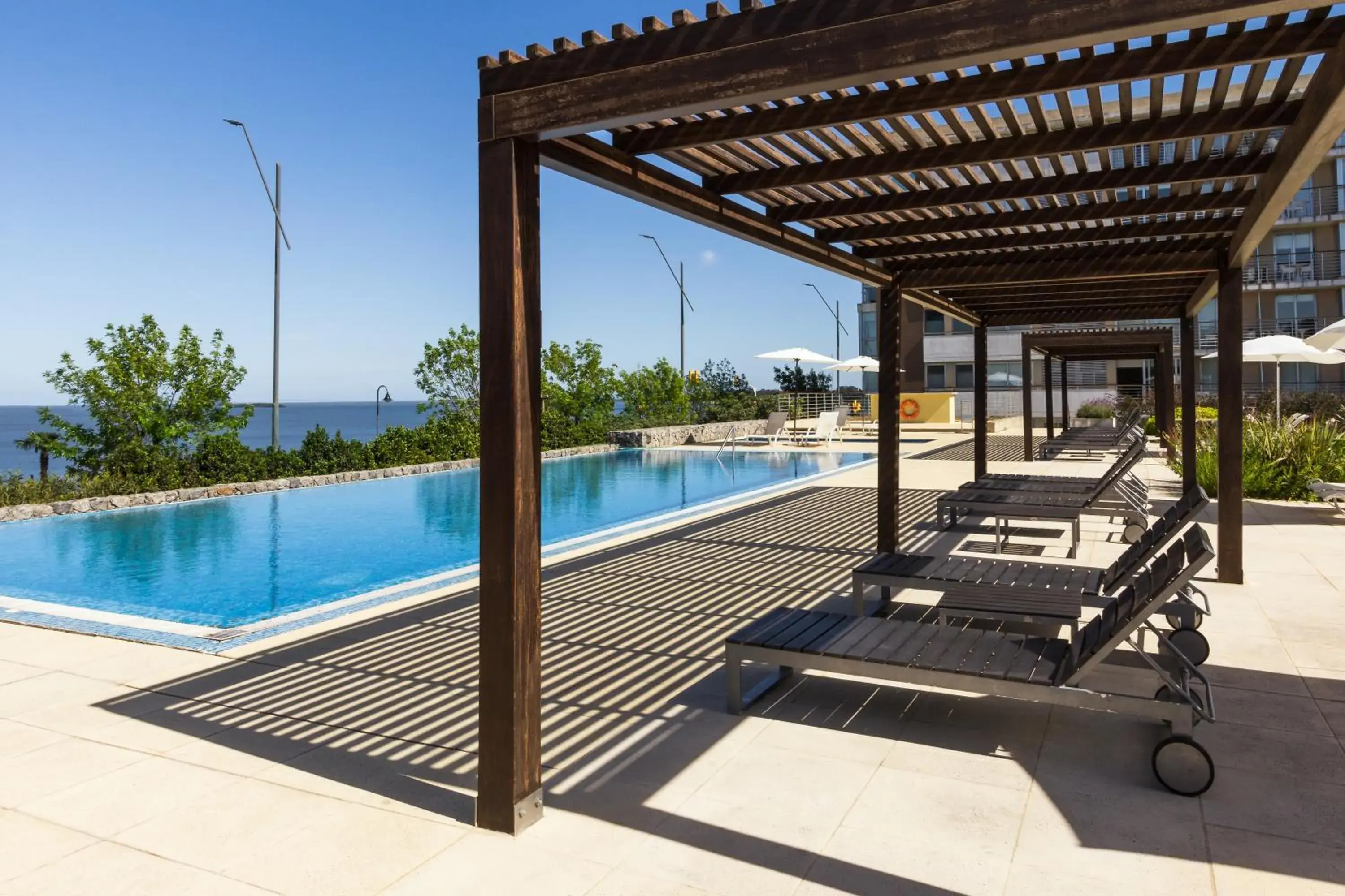 Pool view in Real Colonia Hotel & Suites Pool view in Real Colonia Hotel & Suites