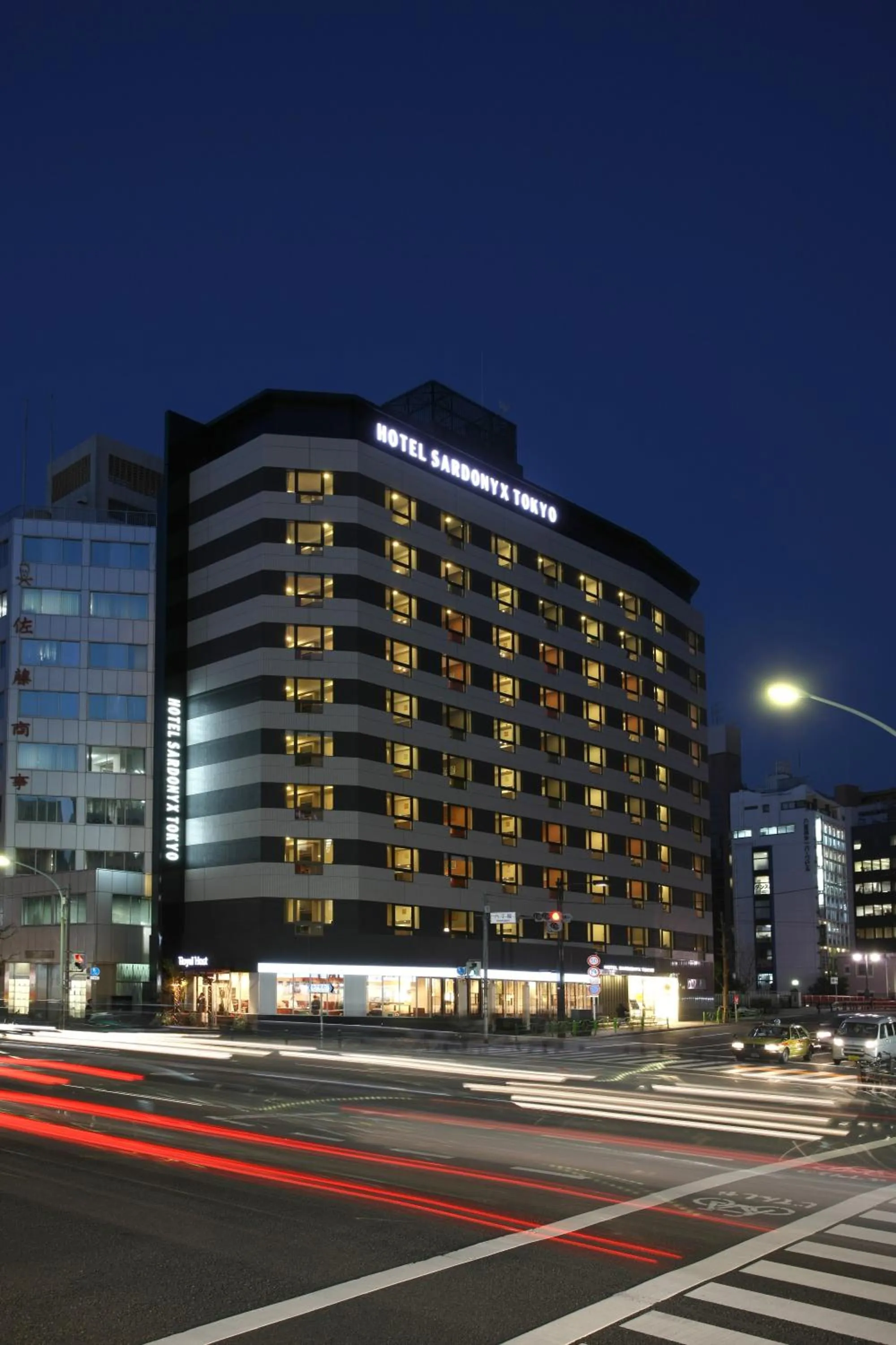 Property building in Hotel Sardonyx Tokyo
