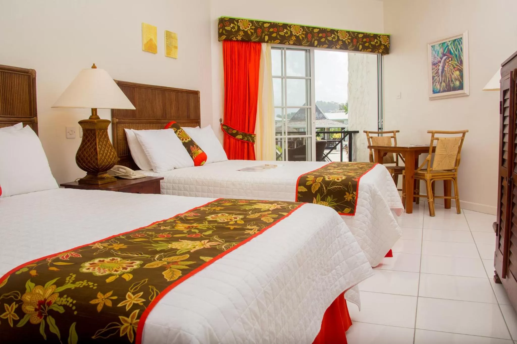 Bed in Coyaba Beach Resort