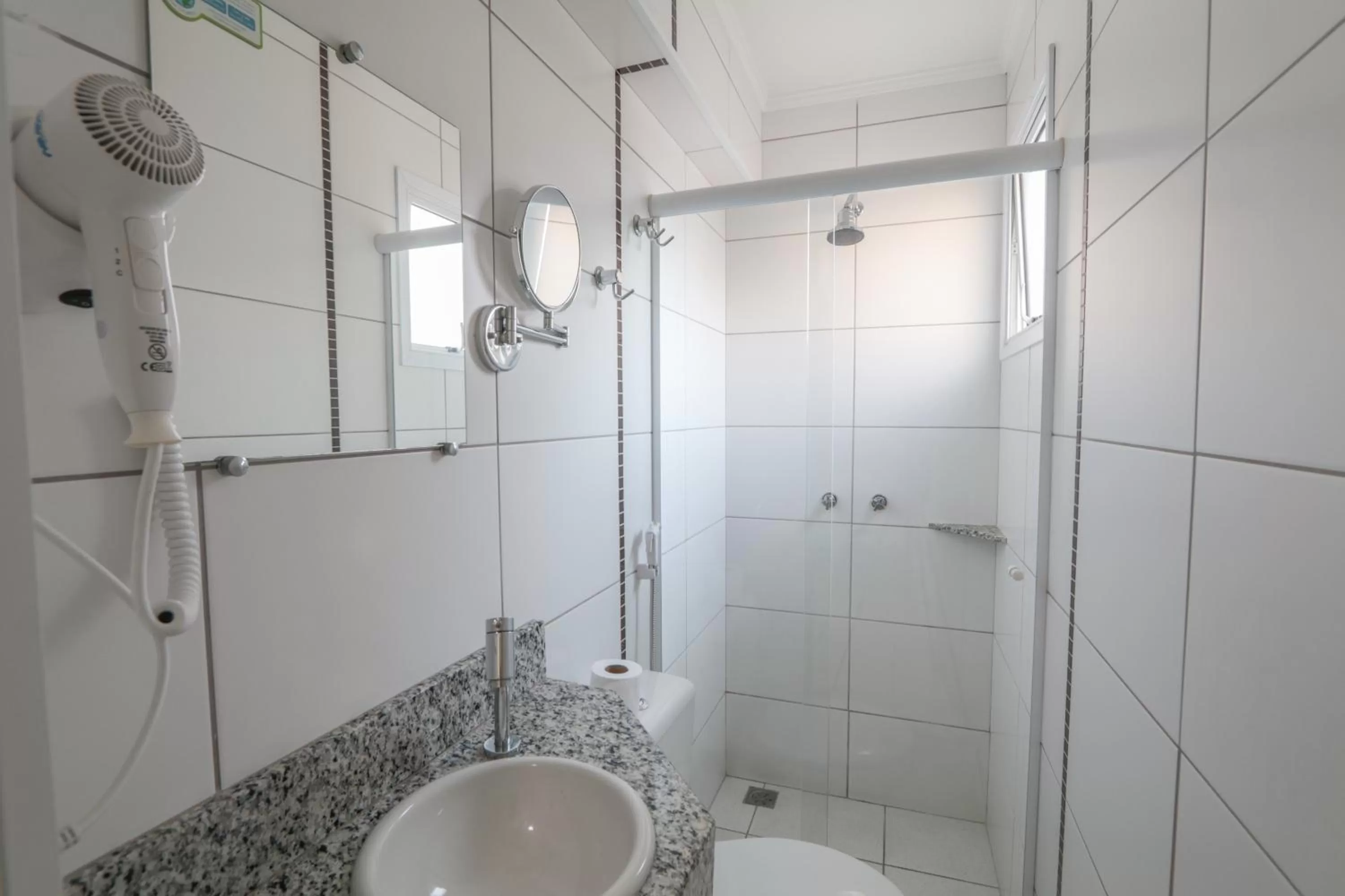 Bathroom in Hotel Copacabana Piracicaba