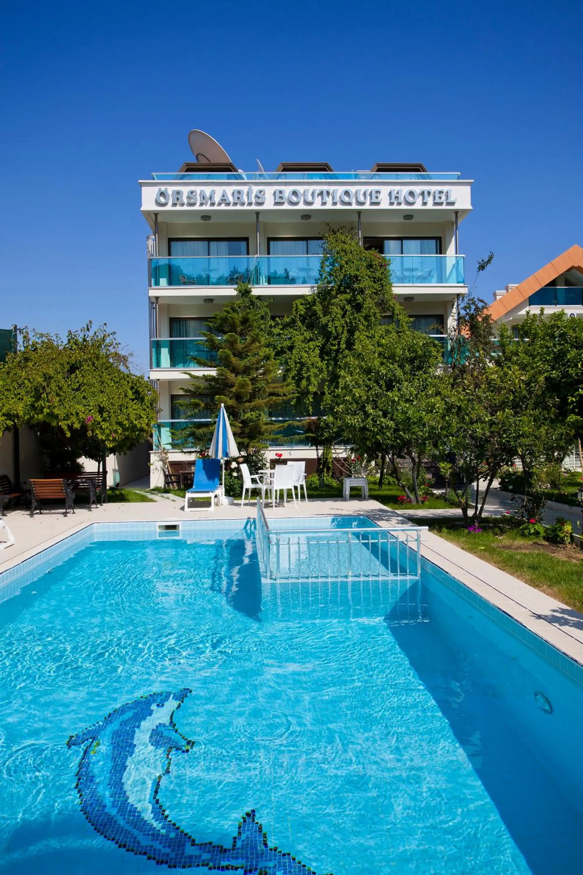 Garden in Örsmaris Boutique Hotel