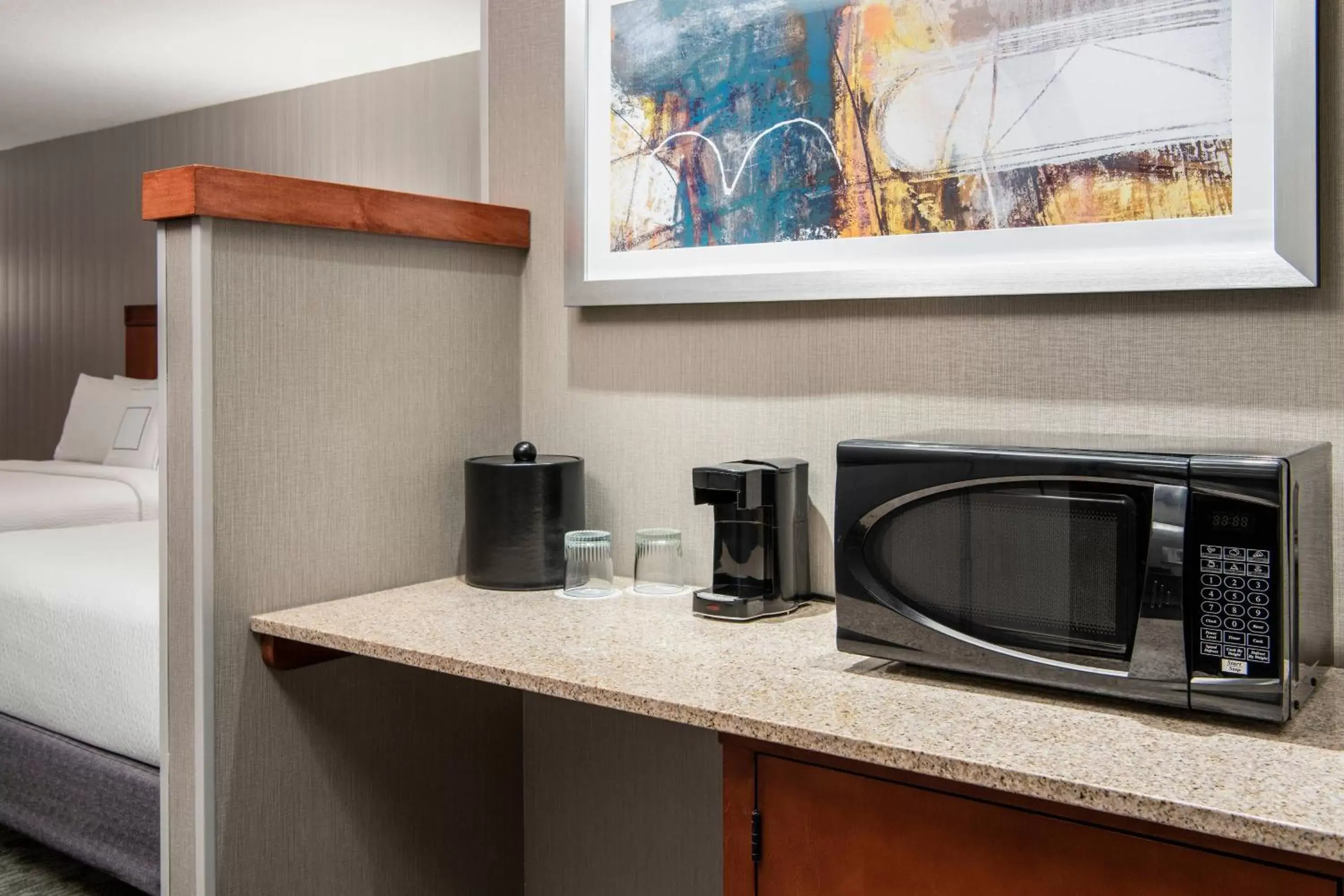 Photo of the whole room, Kitchen/Kitchenette in Courtyard by Marriott Edmonton West