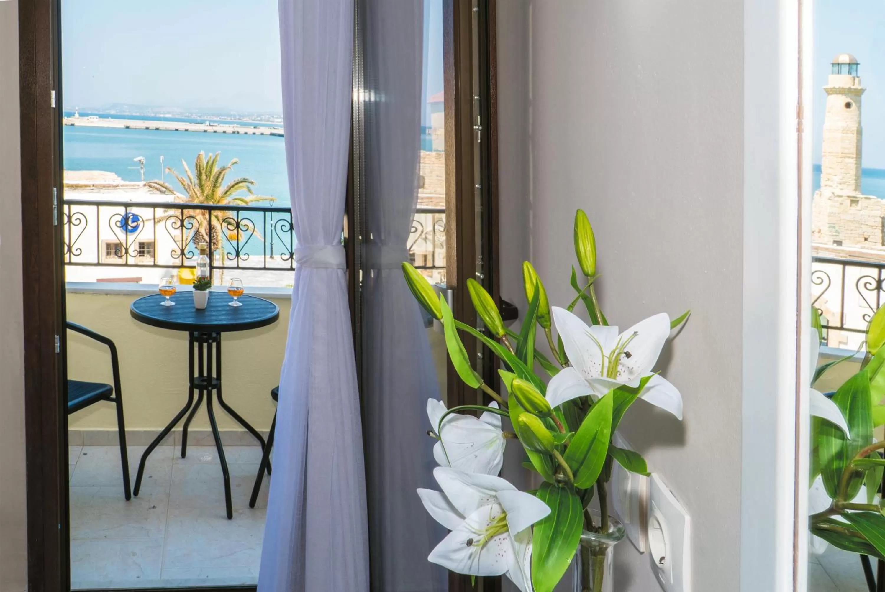 Balcony/Terrace in Faros Rooms