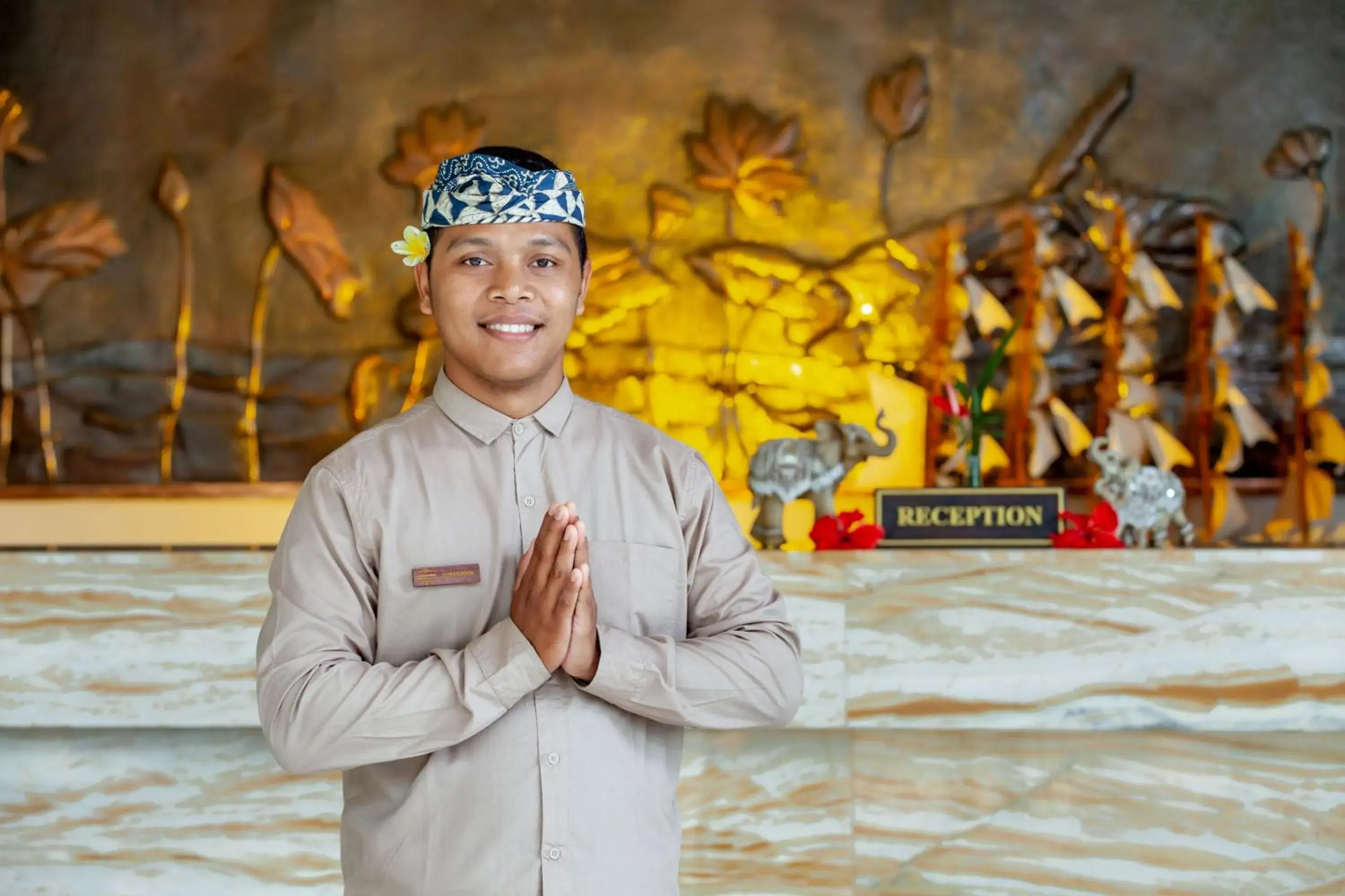 Lobby or reception in The Lokha Ubud Resort Villas and Spa