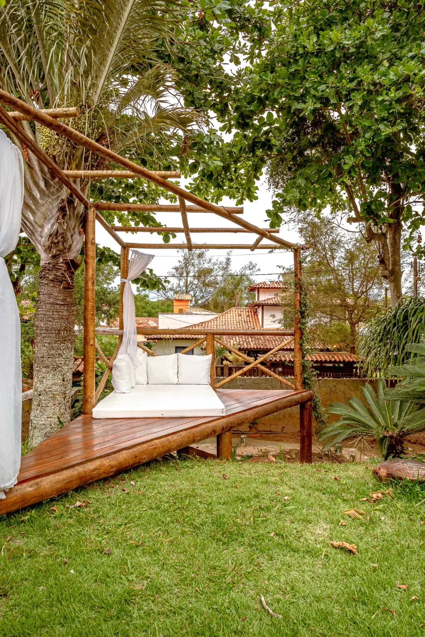 Garden in Pousada Blanca Mar