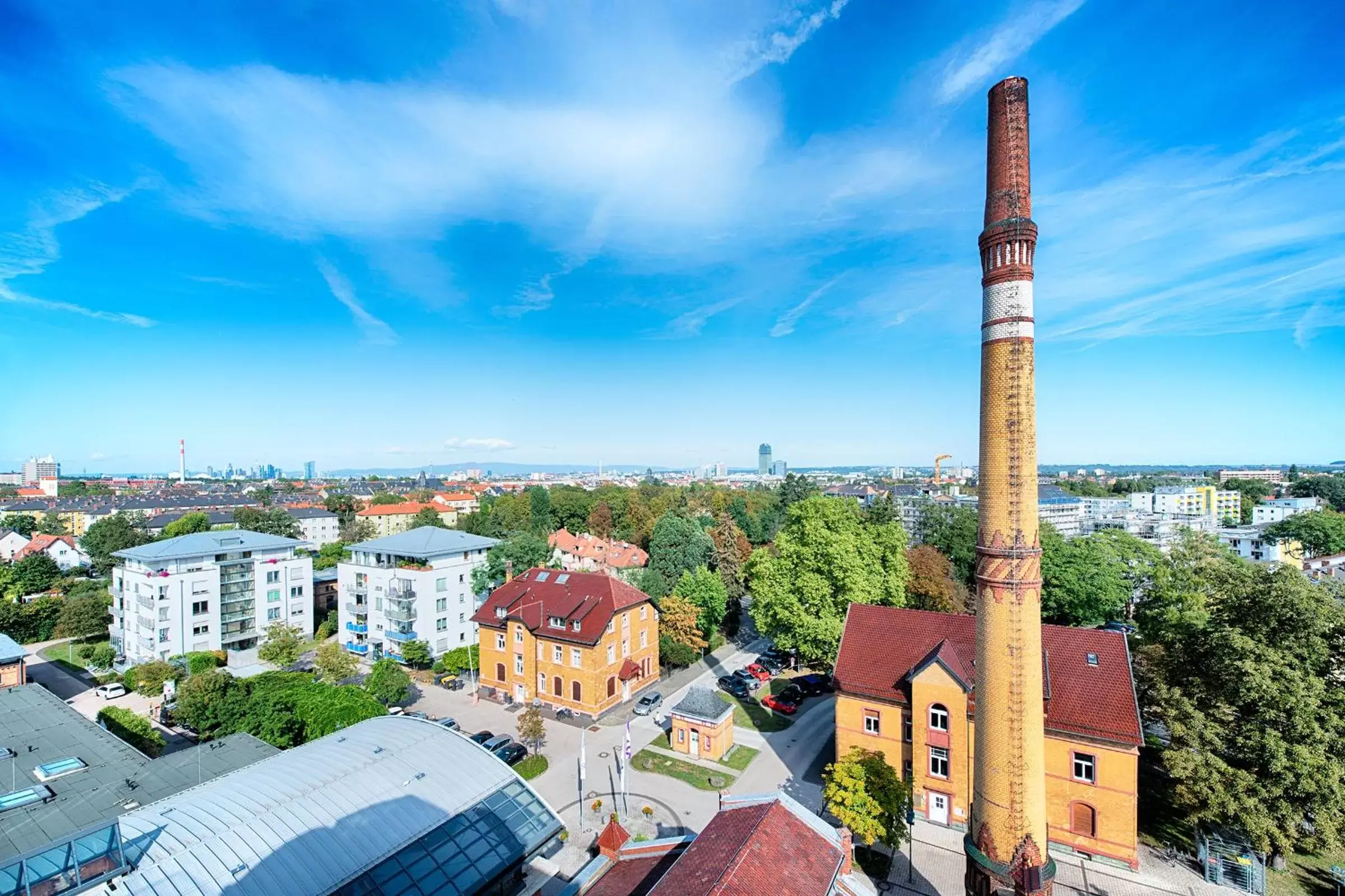 Bird's eye view in ACHAT Hotel Offenbach Plaza