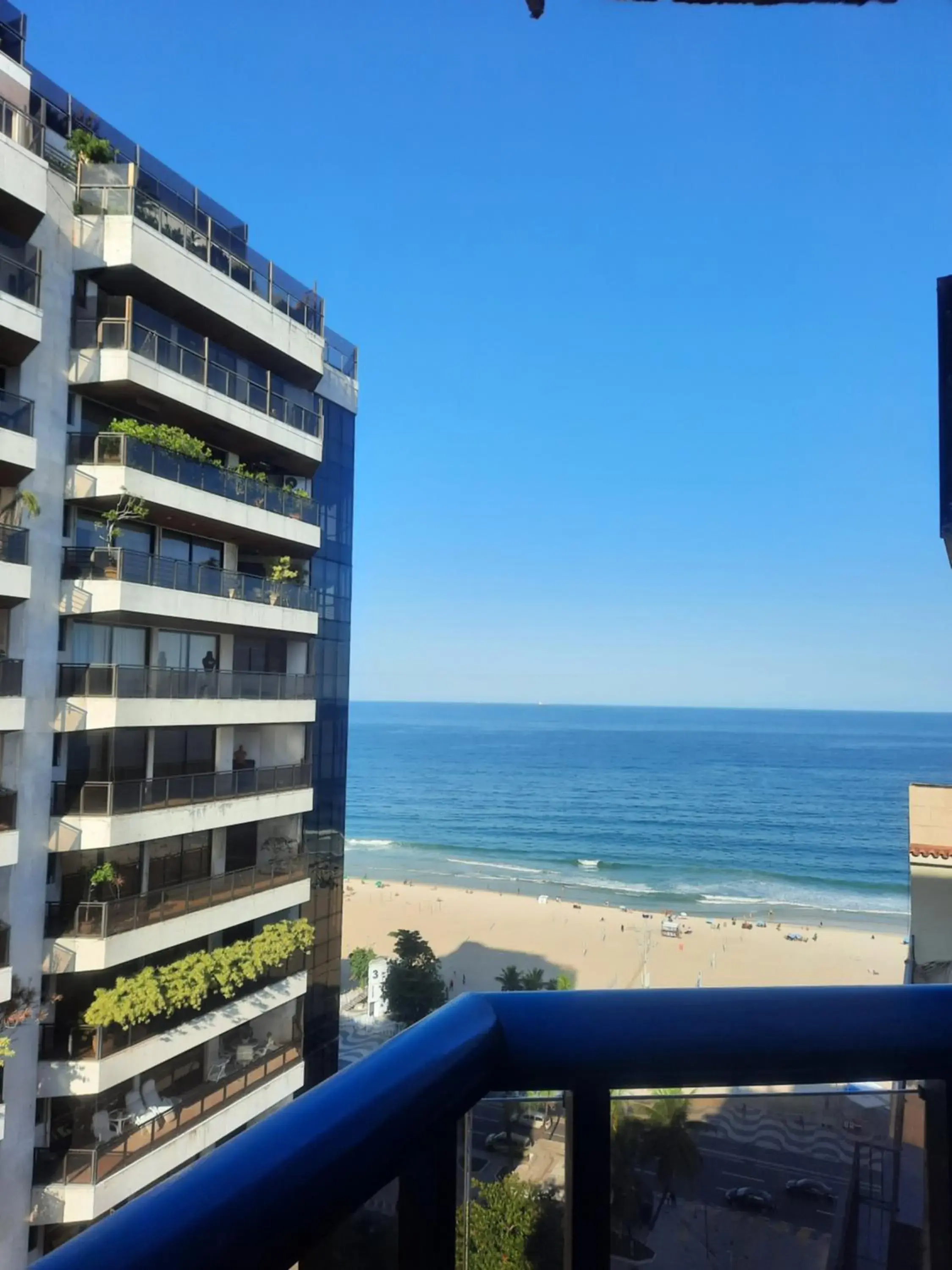 View (from property/room) in Oceano Copacabana Hotel