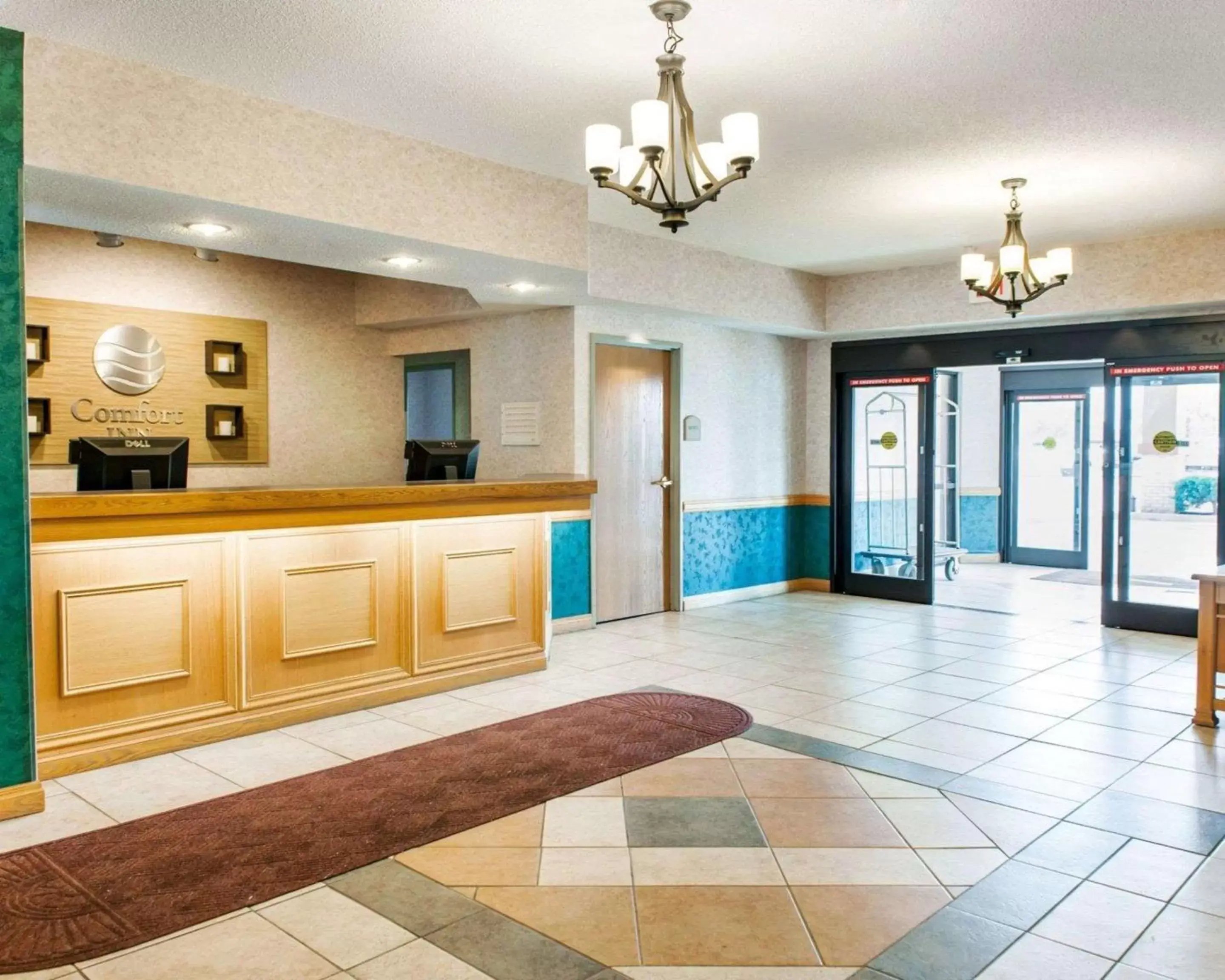 Lobby or reception in Comfort Inn Goshen Lobby or reception in Comfort Inn Goshen