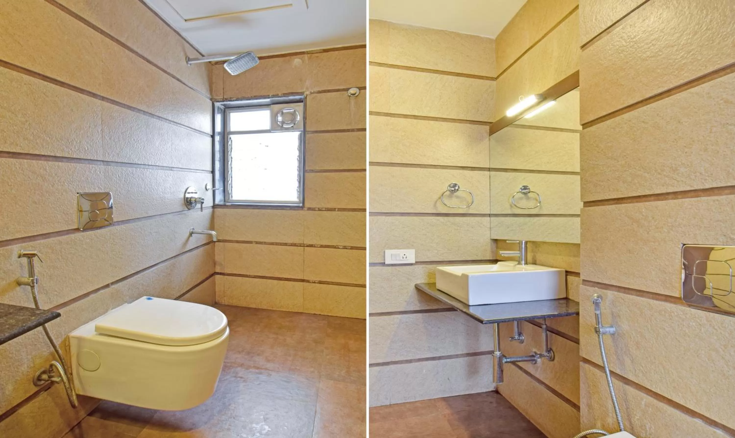 Bathroom in Treebo Sky Point