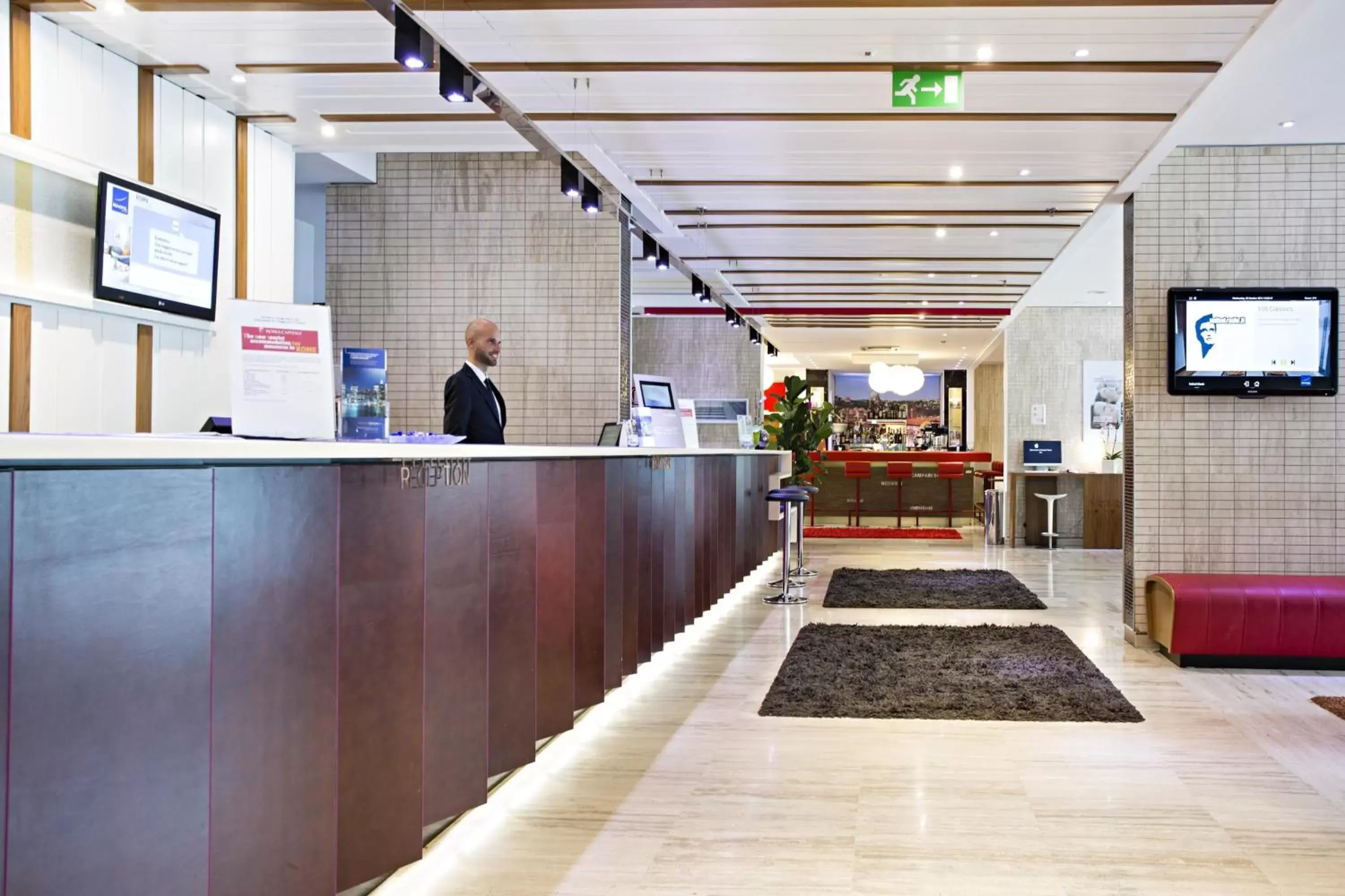 Lobby or reception, Lobby/Reception in Novotel Roma Eur