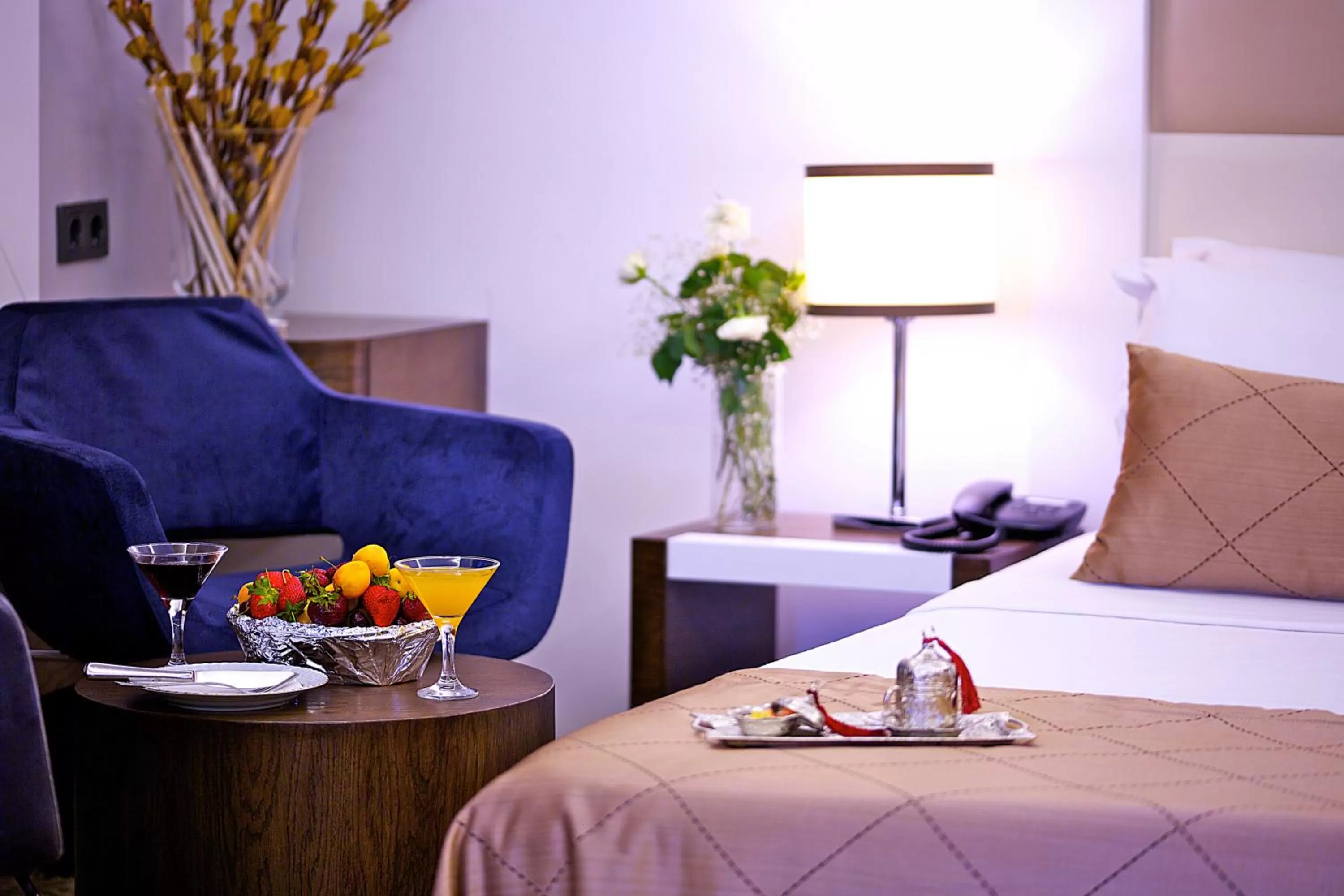 View (from property/room), Bed in Grand Sagcanlar Hotel