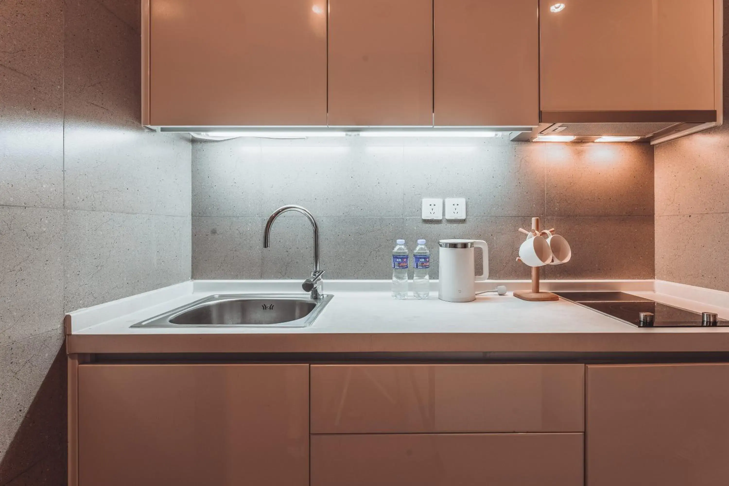 Kitchen/Kitchenette in Tianjin G'apartment - Five Great Avenues