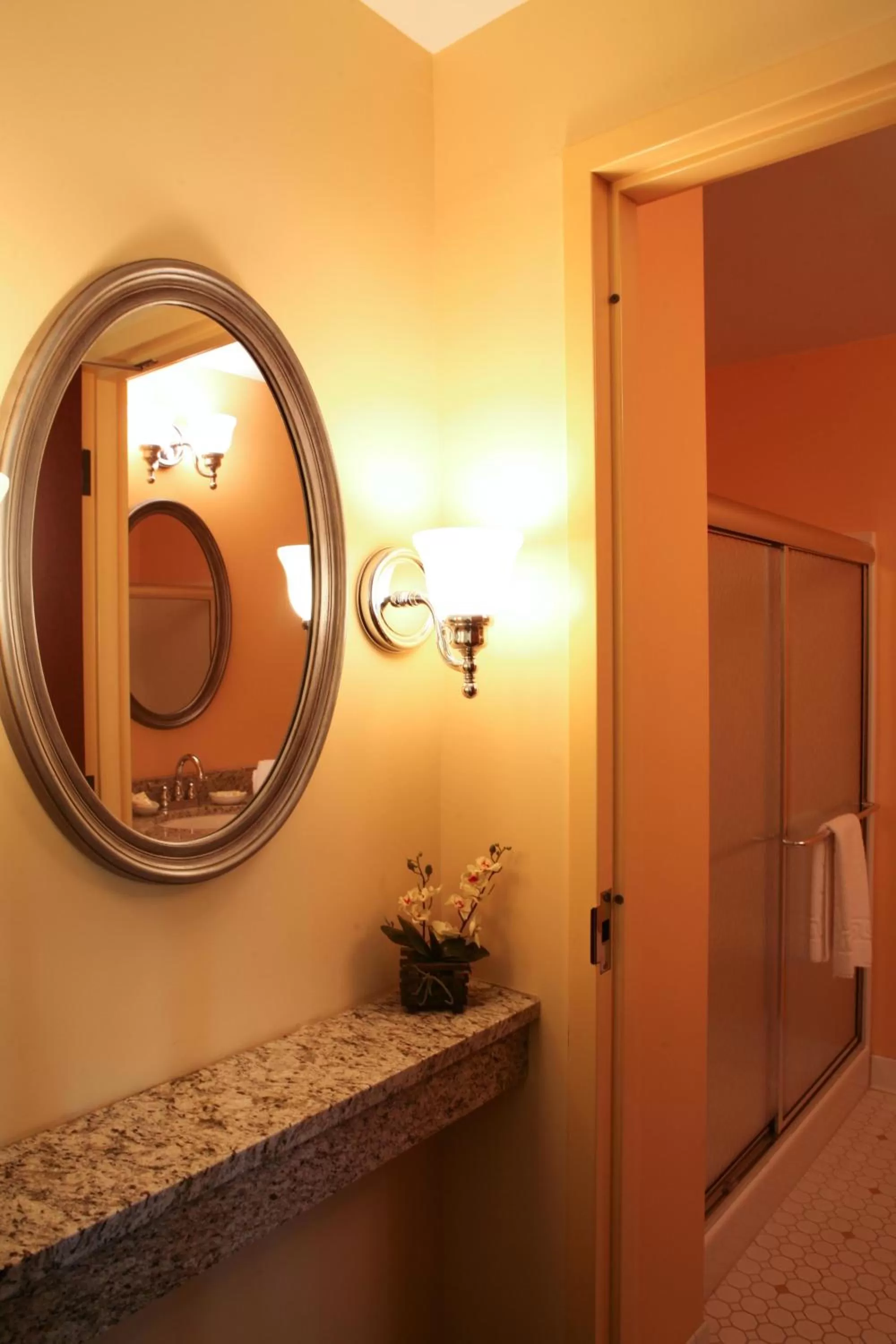 Bathroom in Main Street Inn Blacksburg