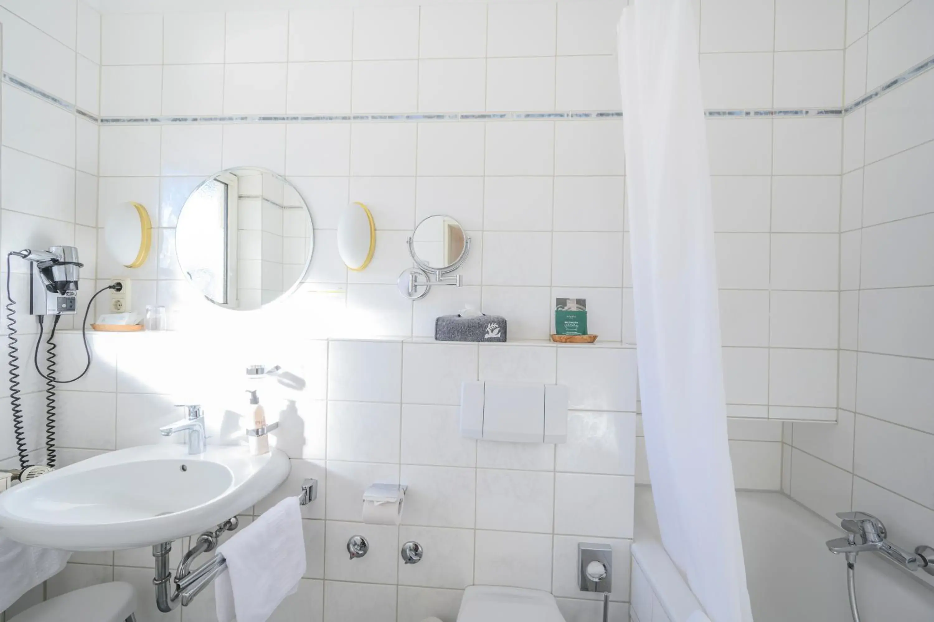 Bathroom in Biohotel Garmischer Hof