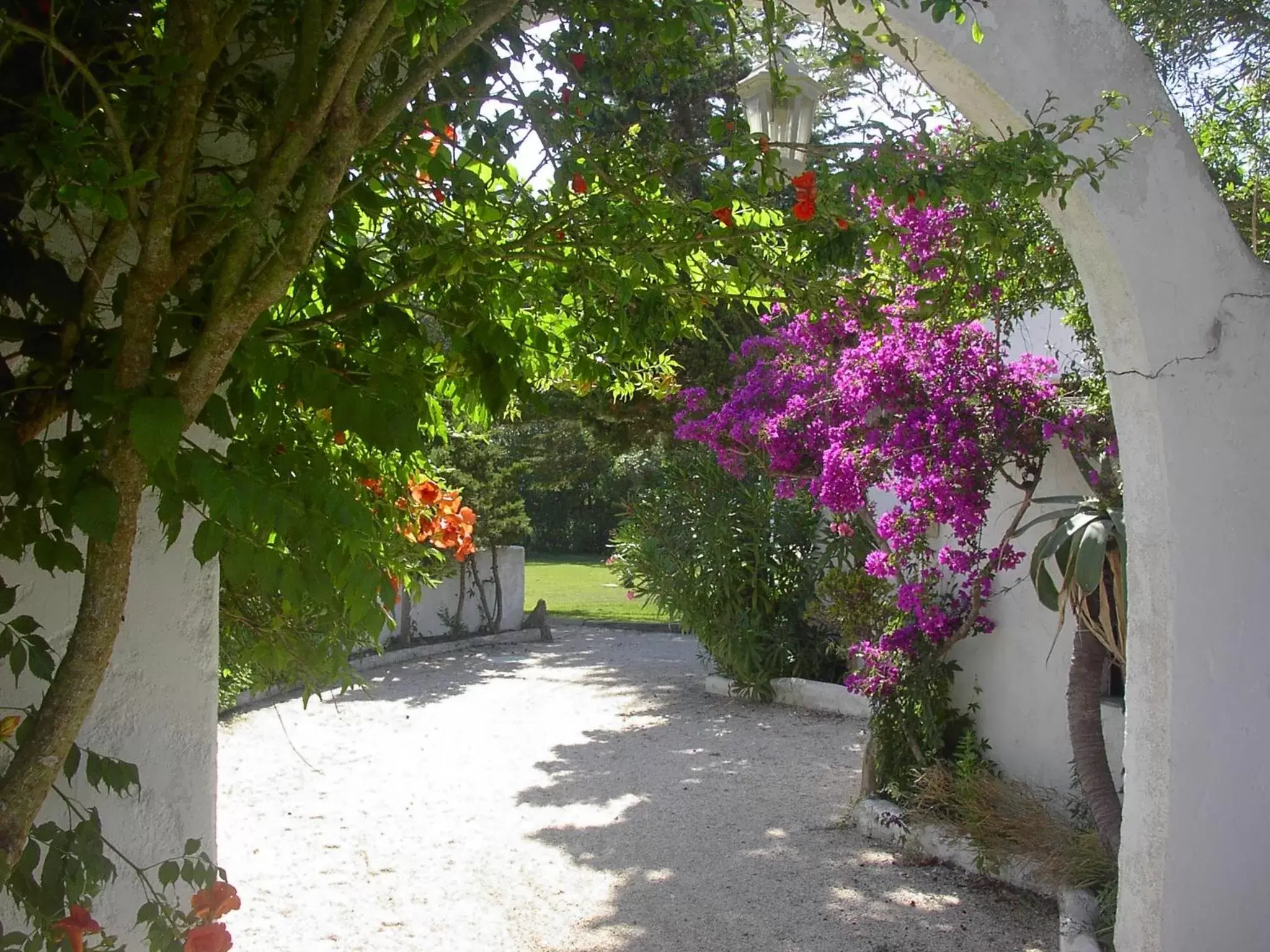 Garden in Hotel Rural A Coutada