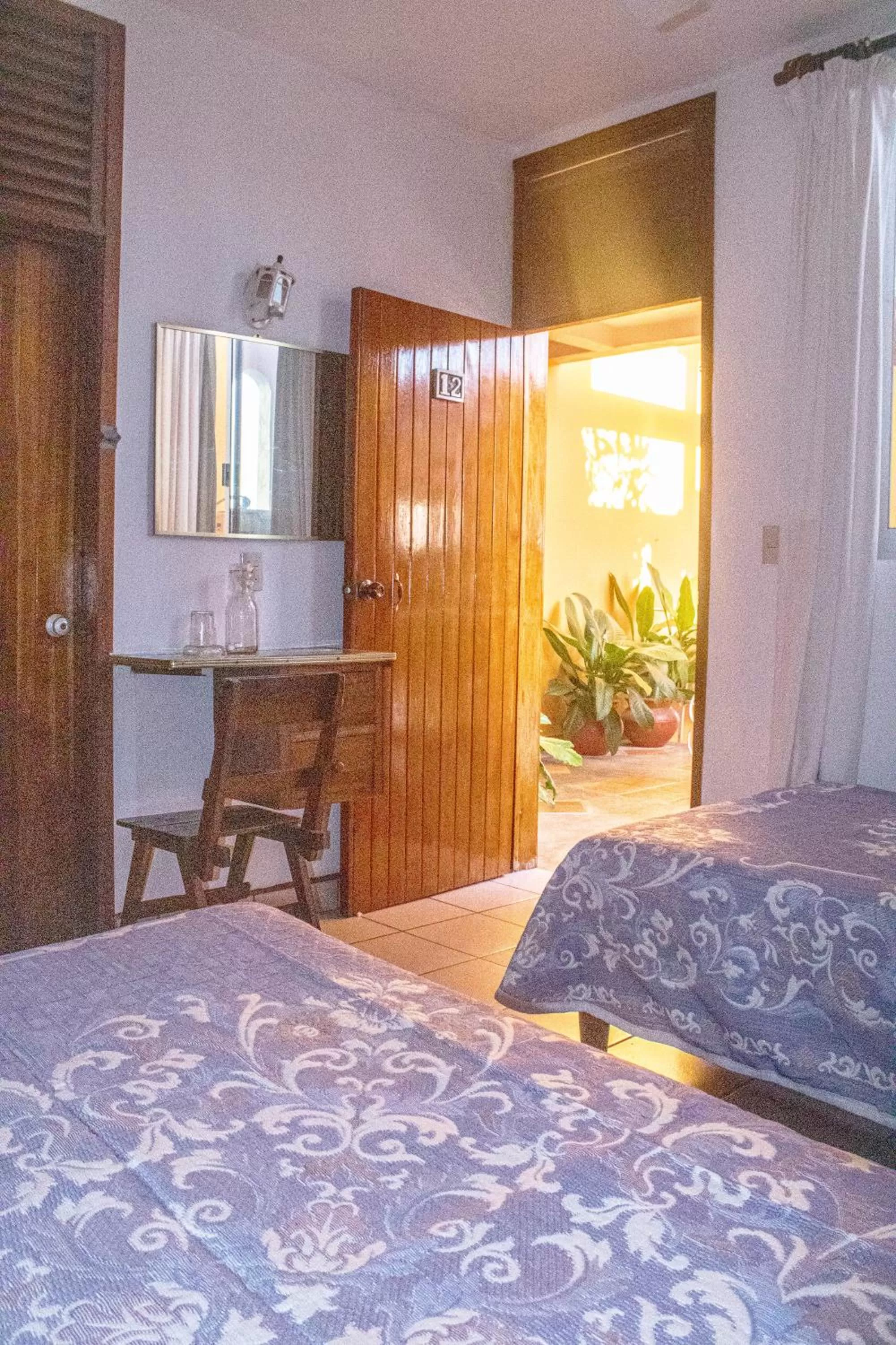 Bed in Hotel San Juan