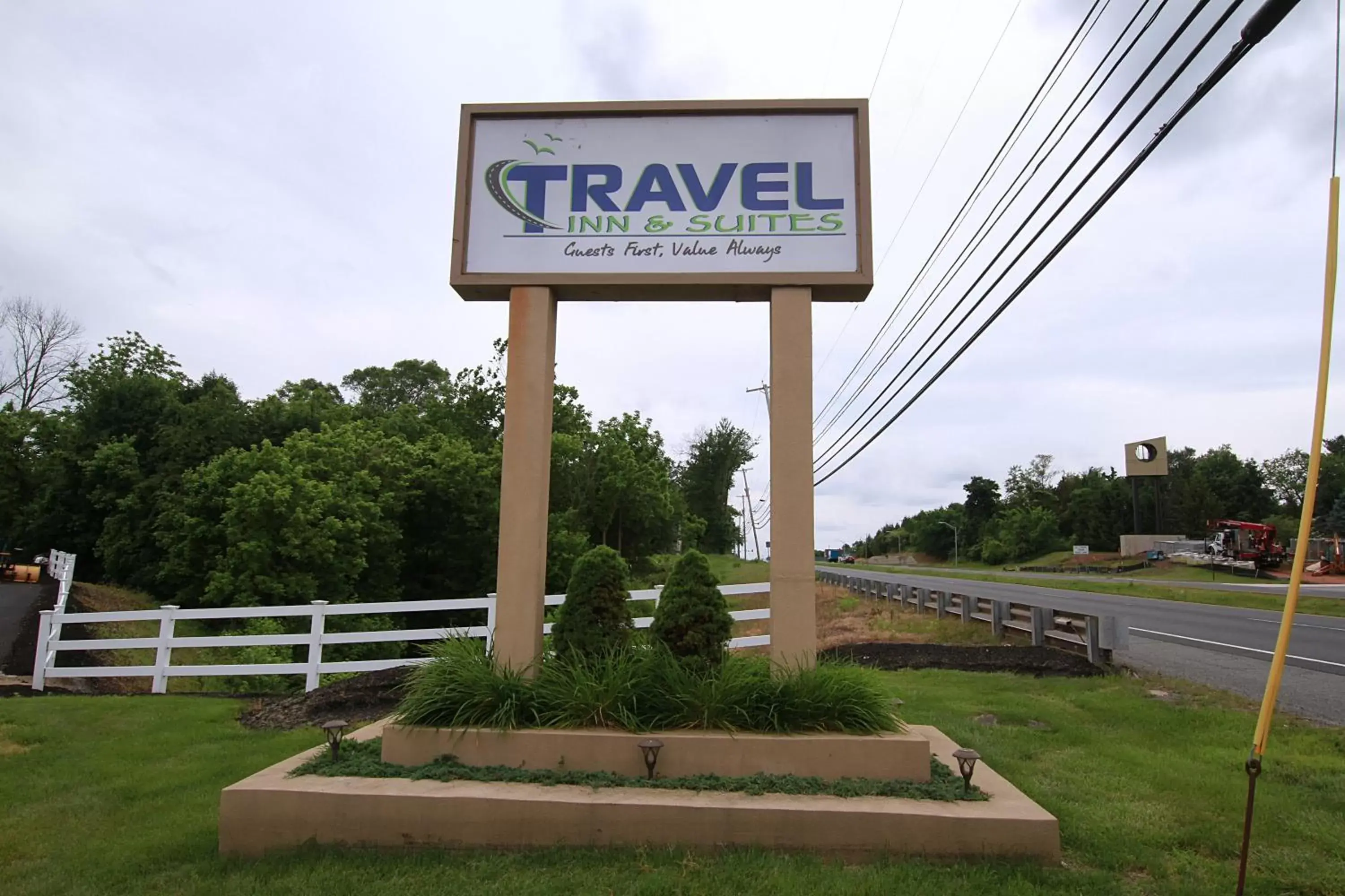 Property logo or sign in Travel Inn & Suites Flemington