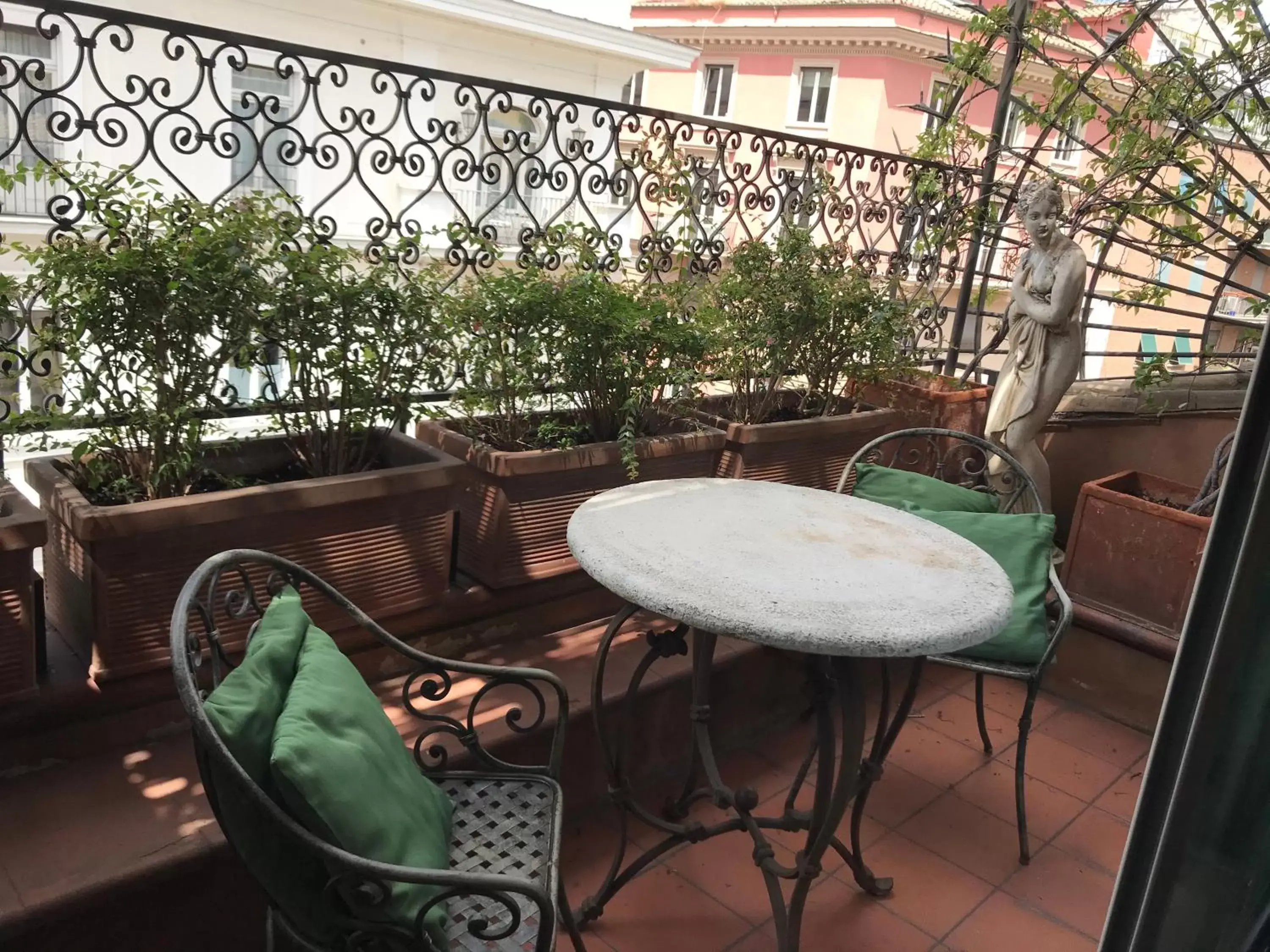 Balcony/Terrace in Hotel OKAPI