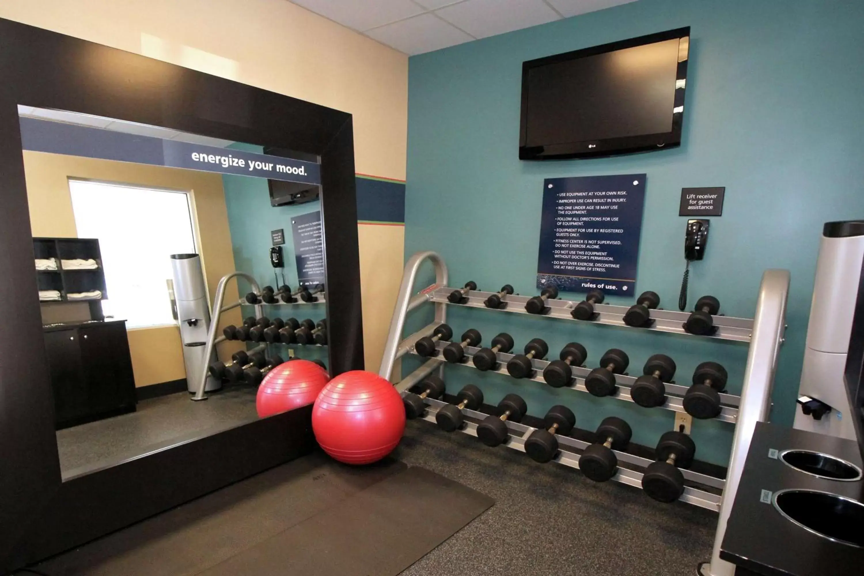 Fitness centre/facilities, Fitness Center/Facilities in Hampton Inn Sandusky-Central