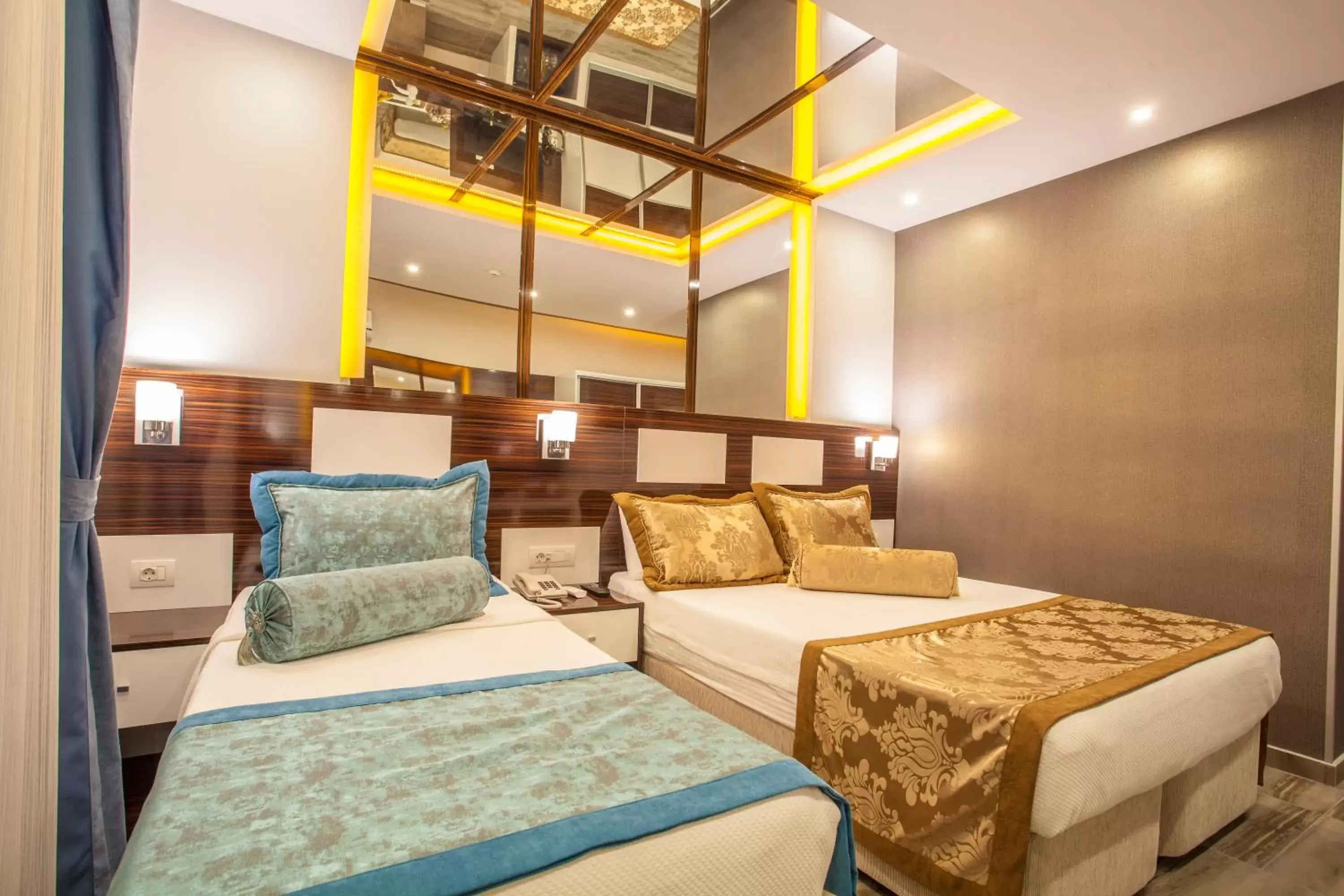Bedroom, Bed in Pamukkale Termal Ece Otel