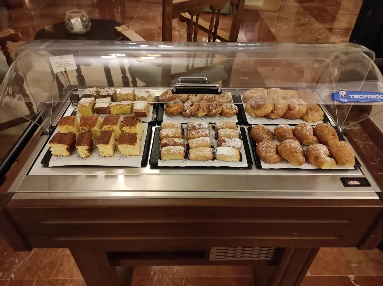Buffet breakfast in Parador de Ferrol