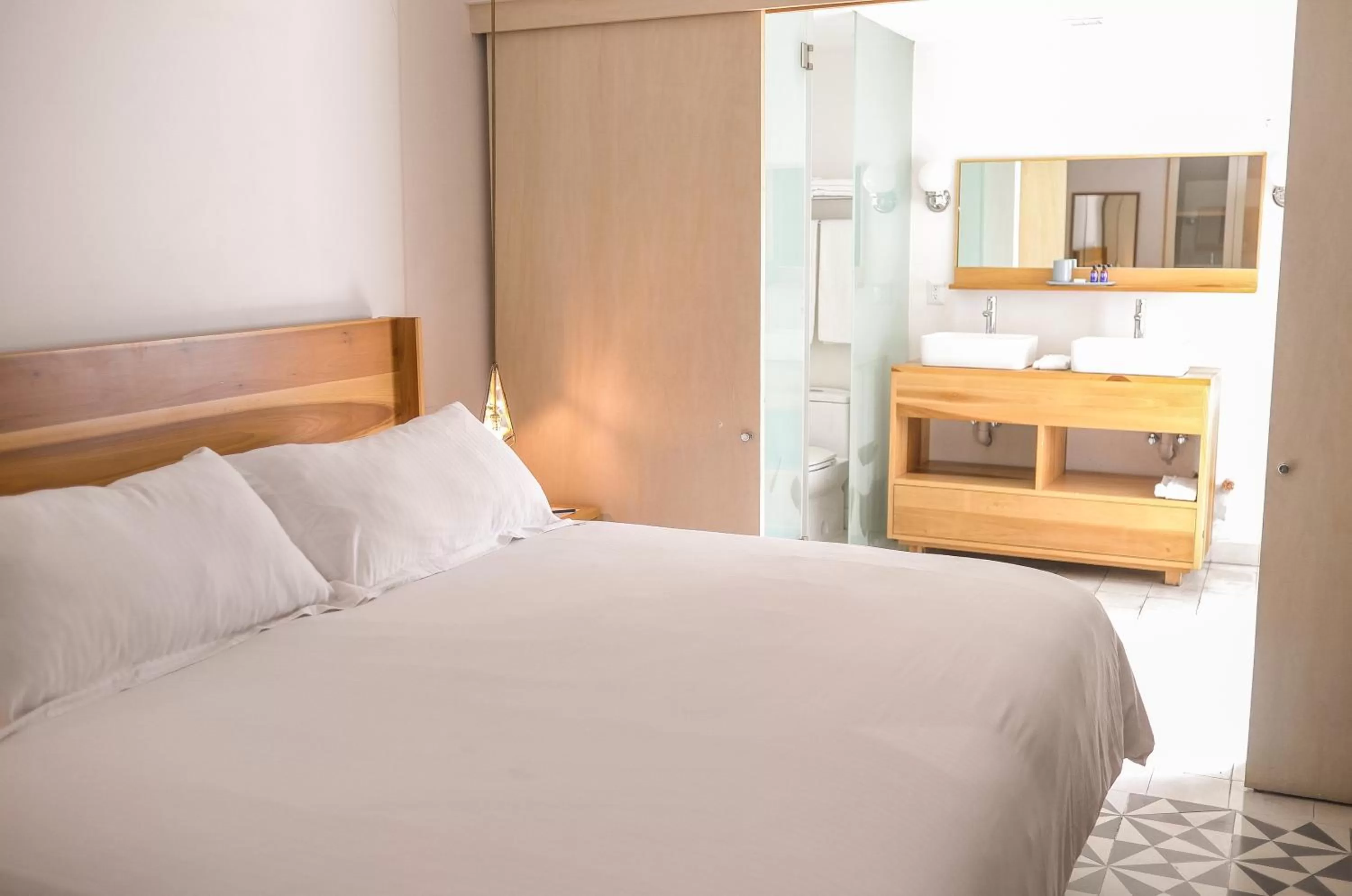 Bed in Casa Nuevo Leon