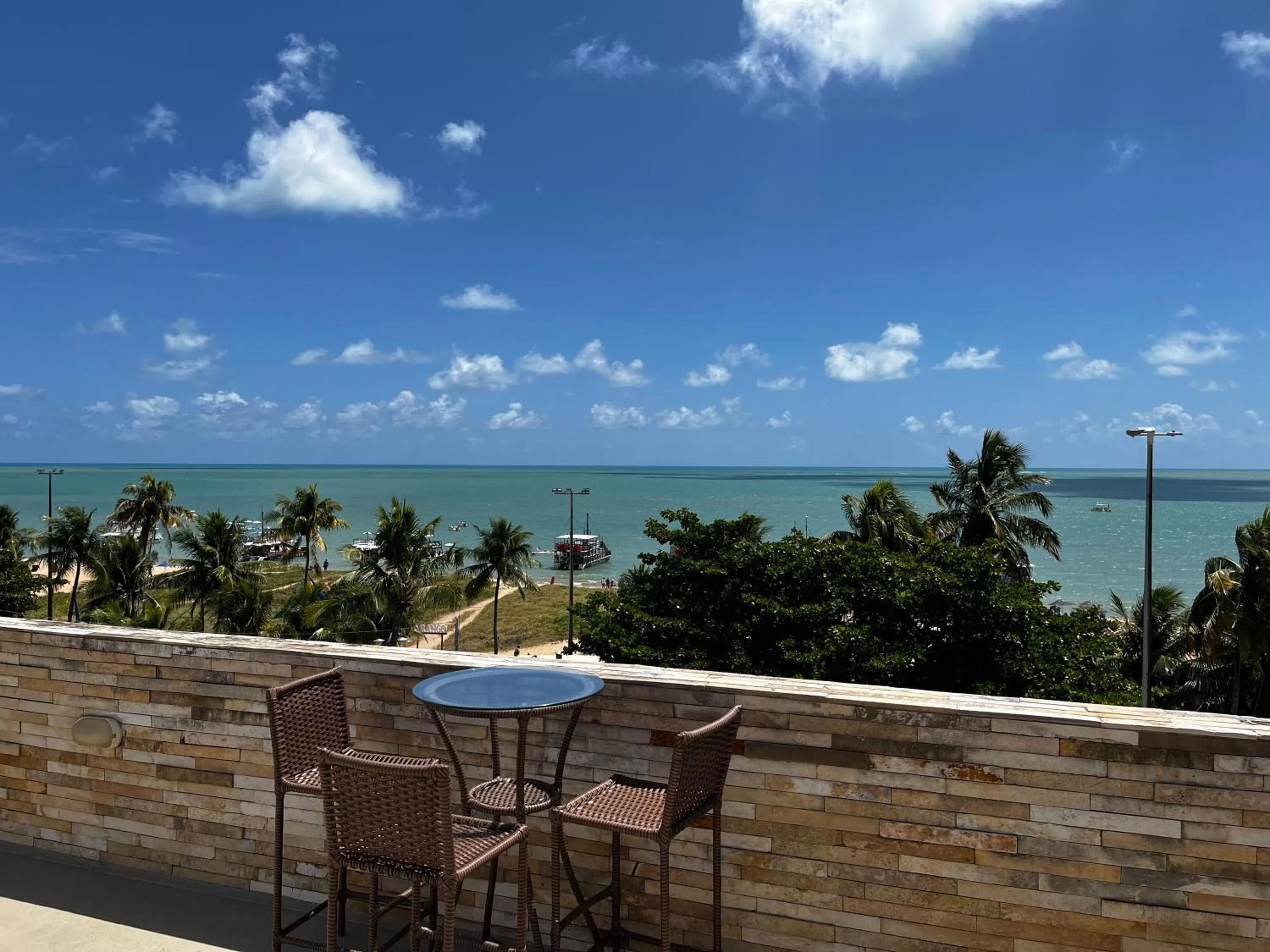 View (from property/room), Sea View in Flat beira mar Tambaú