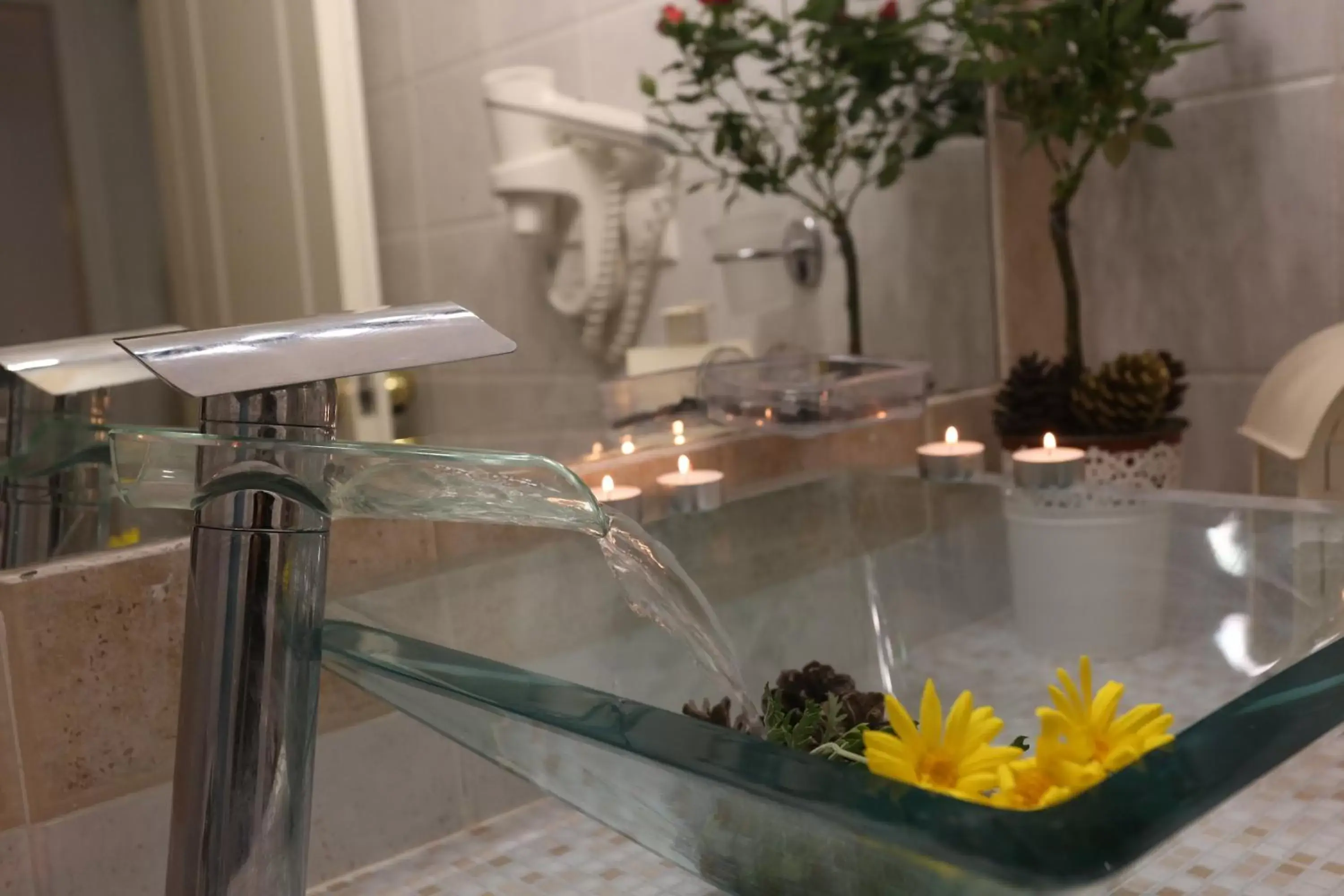 Bathroom in Hotel Aeollos