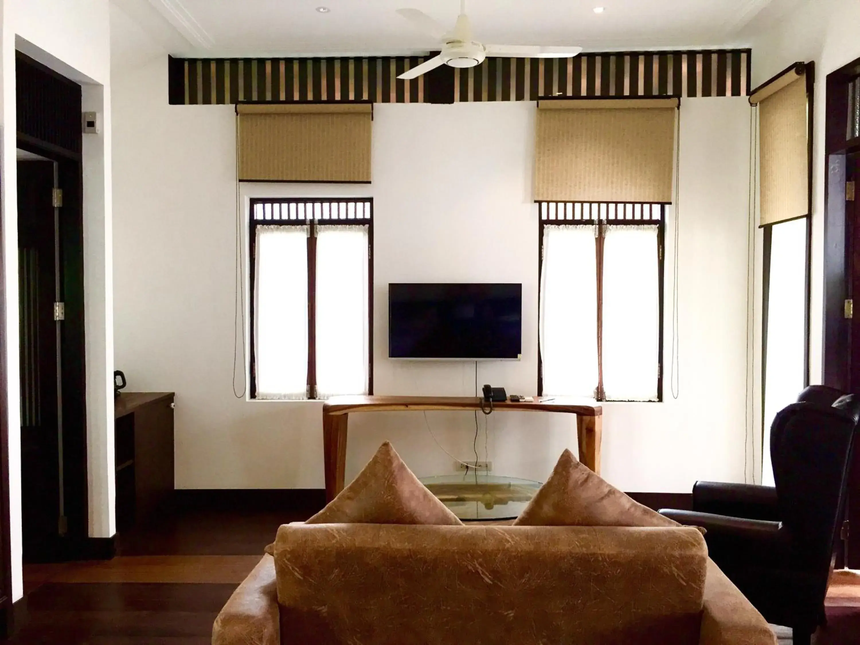 Living room, TV/Entertainment Center in Baan Saen Fang Chiang Mai - SHA Plus