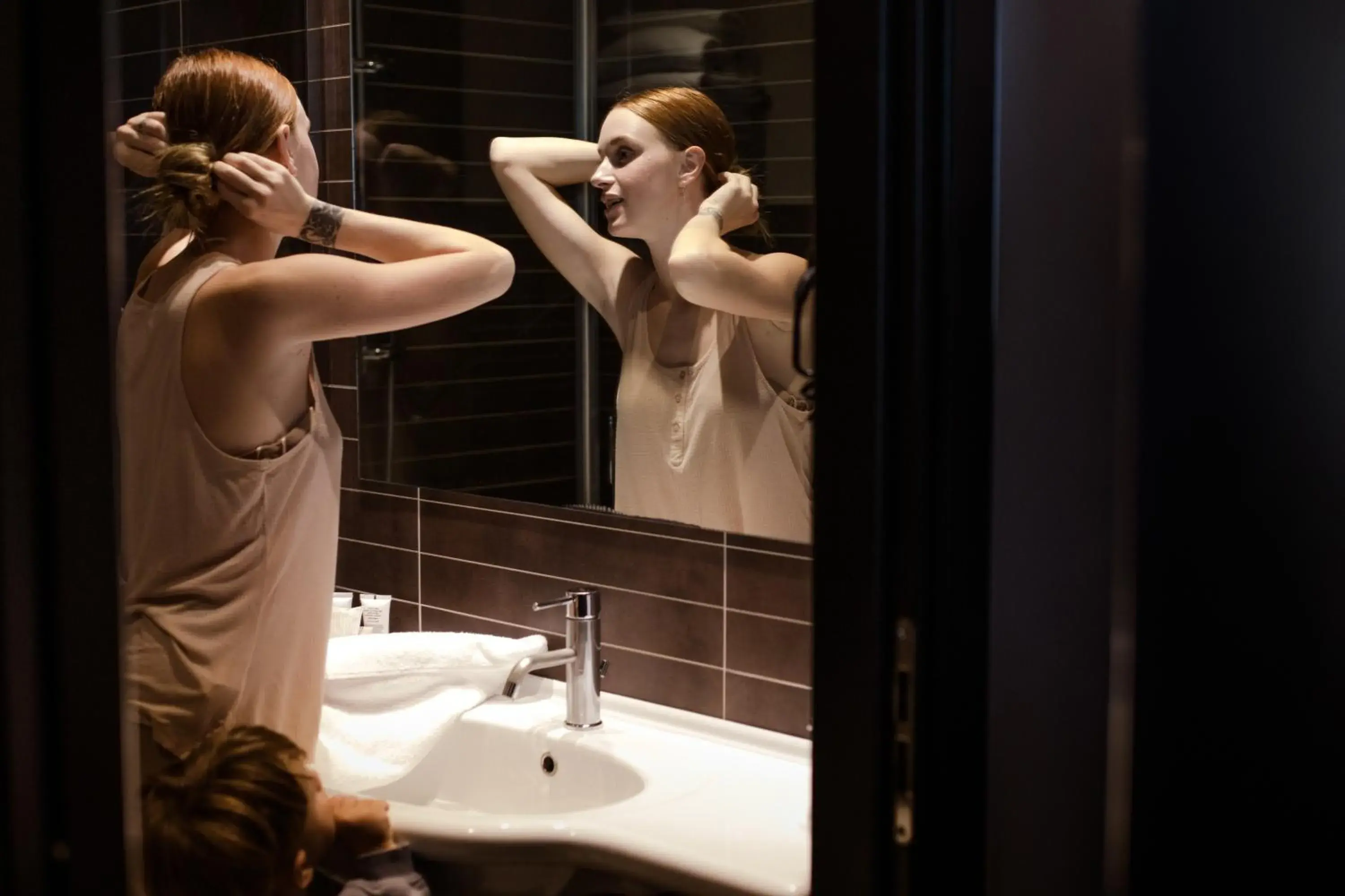 Bathroom in G Hotel