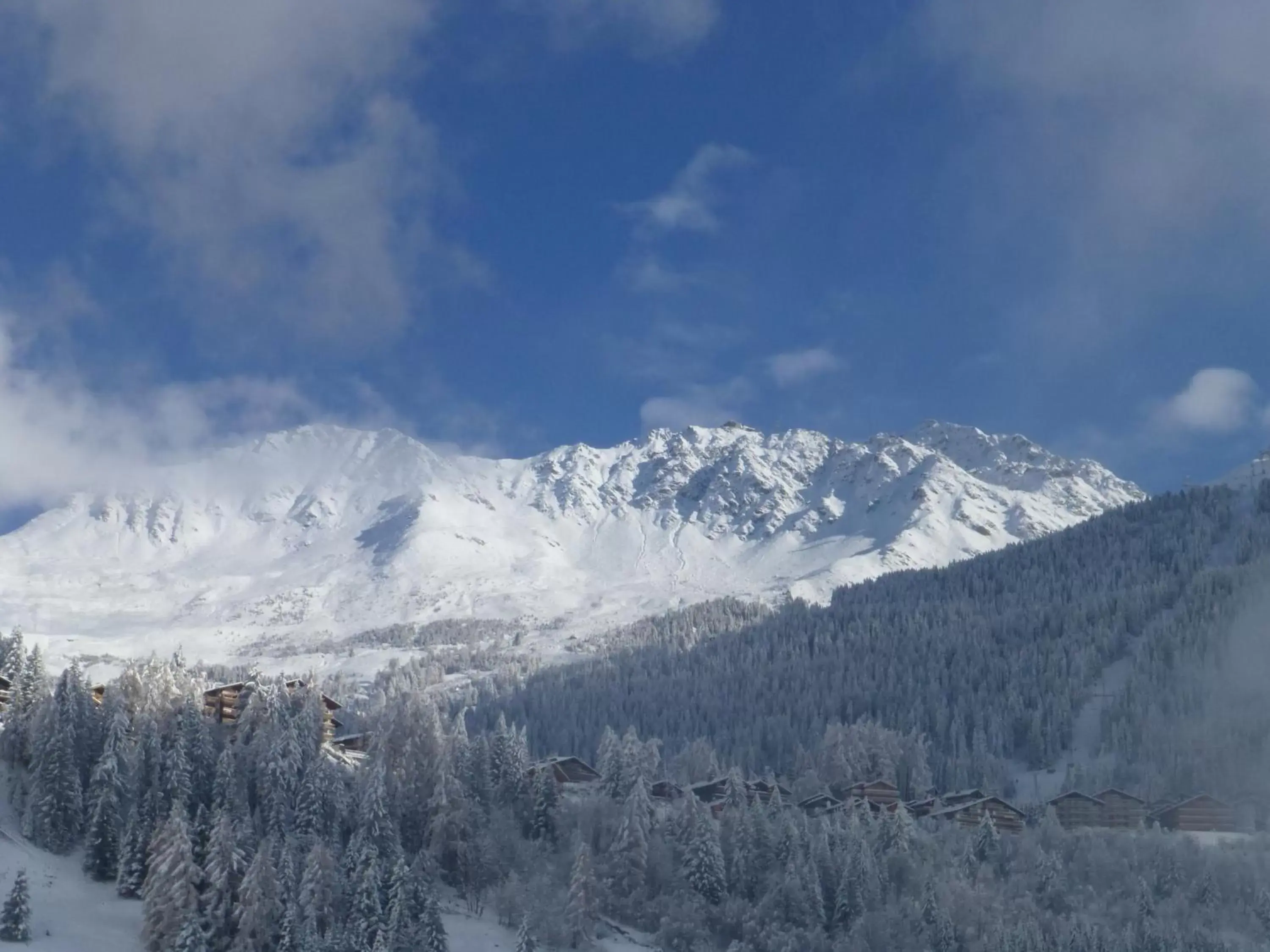 Mountain view in Hotel la Rotonde