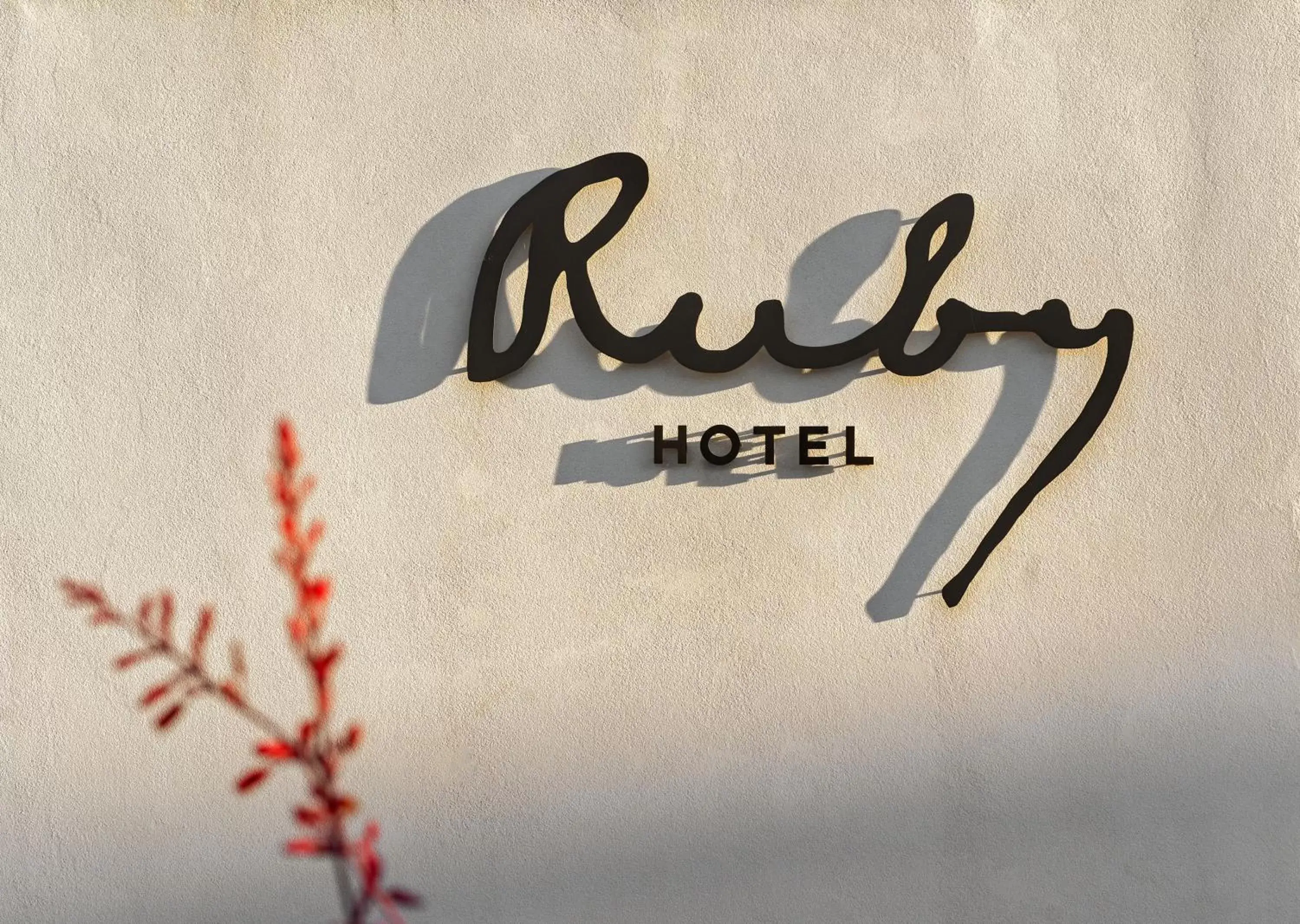 Property logo or sign in The Ruby Hotel