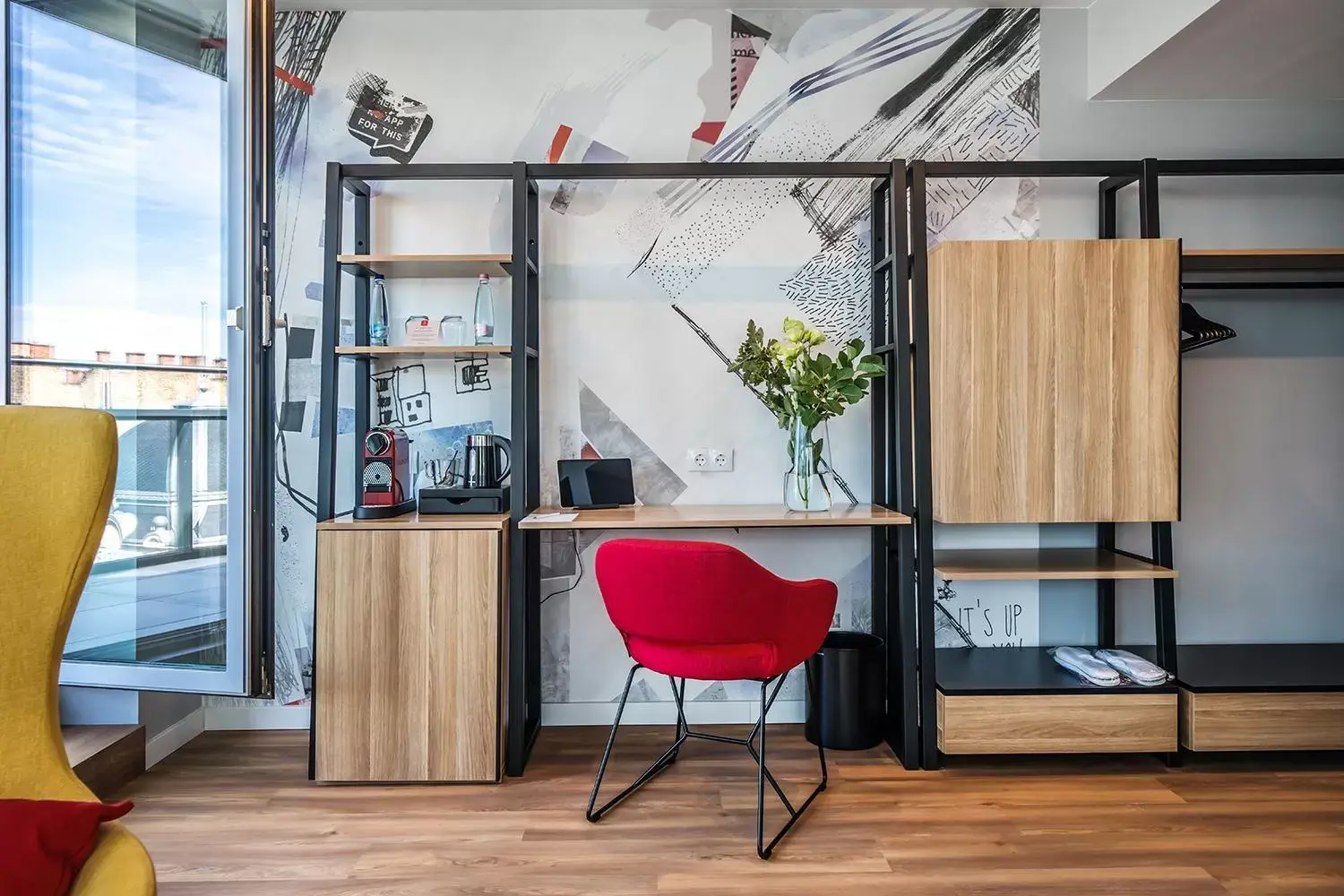 Coffee/tea facilities in Up Hotel Budapest