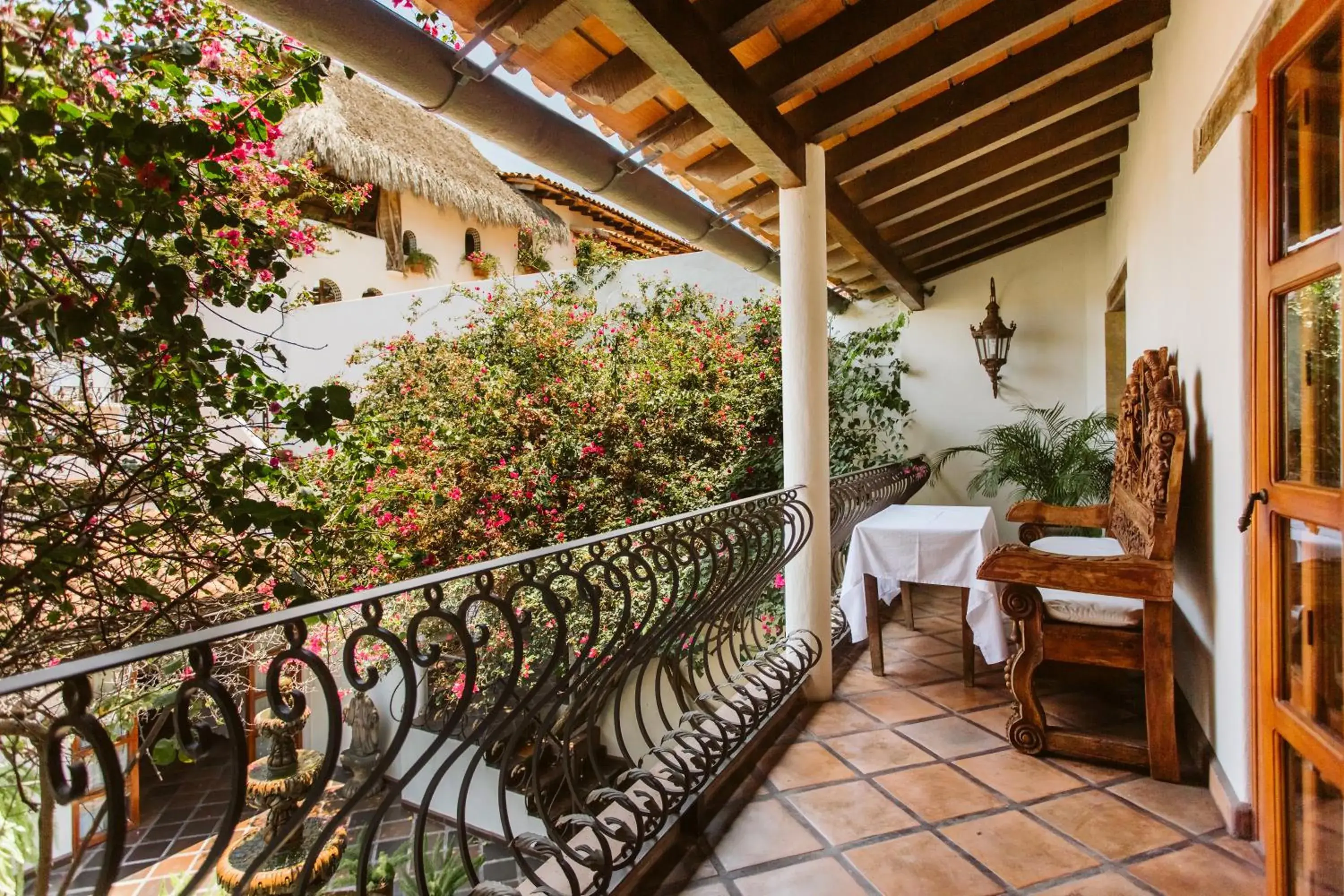 Balcony/Terrace in Hacienda San Angel